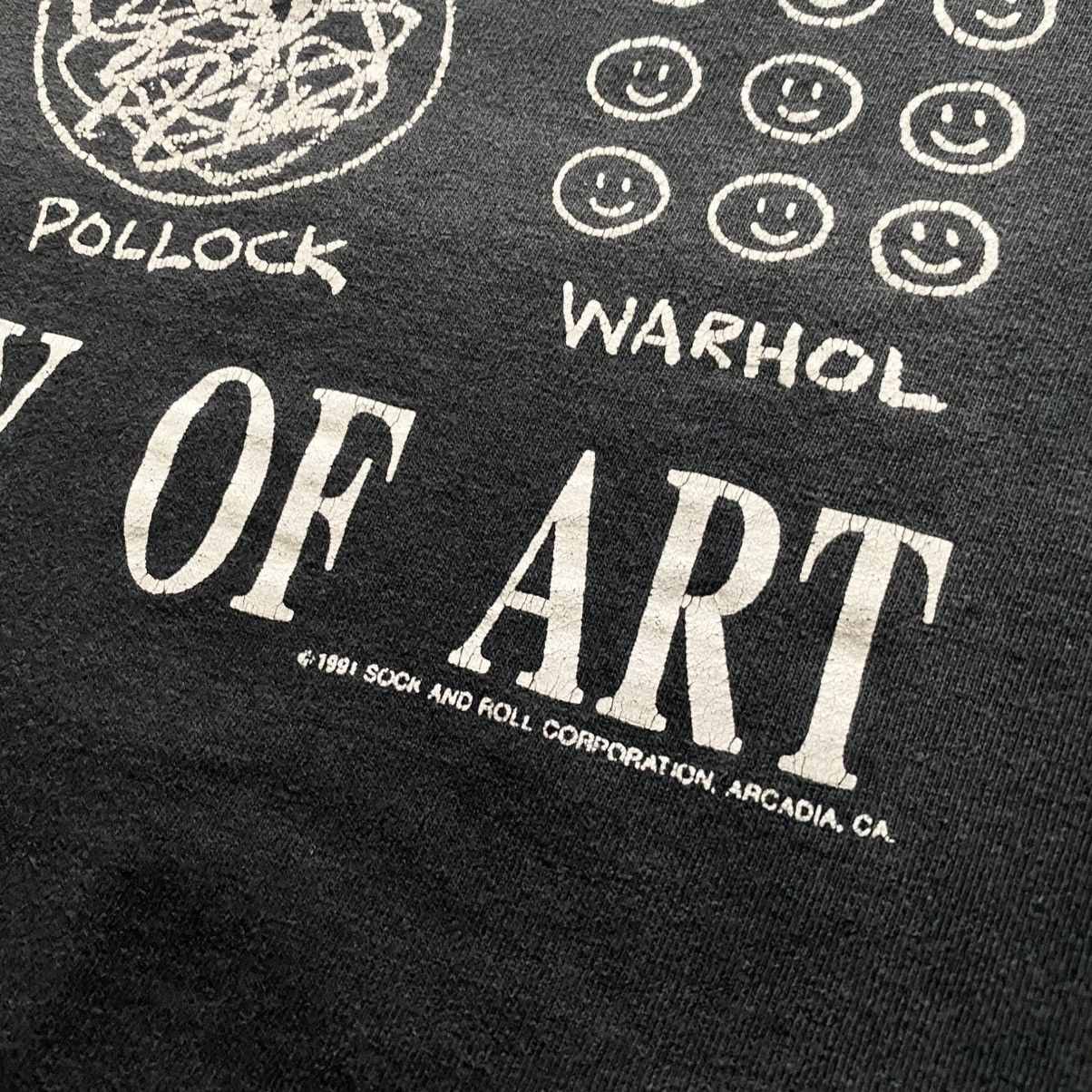 Band Tees 1991 History Of Art Faded Monet Picasso Dali Warhol T-shirt Size US XL / EU 56 / 4 - 5 Thumbnail