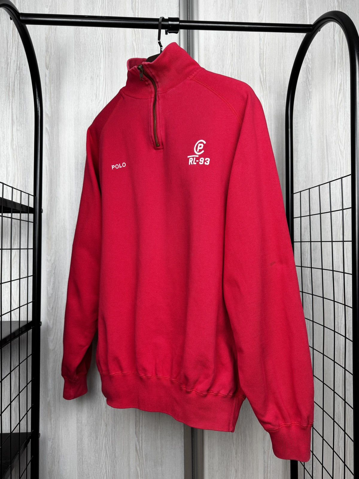 Polo Ralph Lauren Vintage 90s Polo Ralph Lauren RL-93 HiTech 1/4 zip Sweater Size US L / EU 52-54 / 3 - 6 Thumbnail