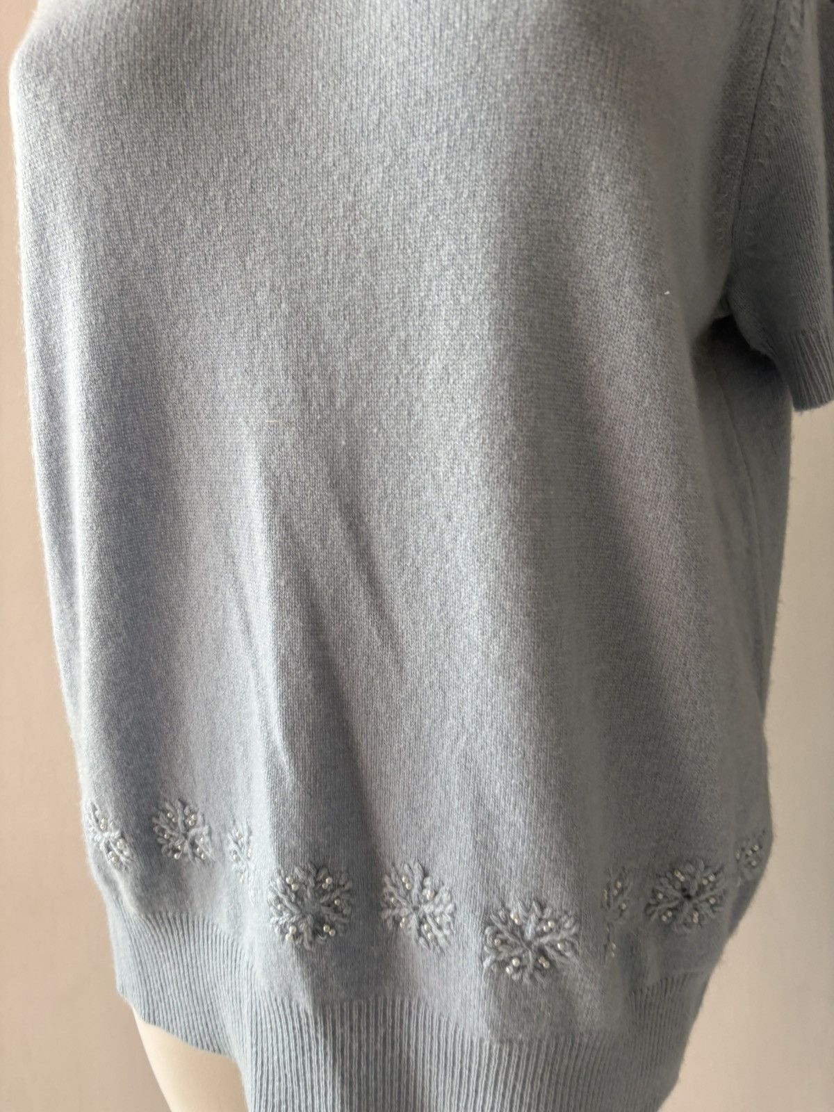 Vintage Silk and Cashmere blouse n cardigan Size XL / US 12-14 / IT 48-50 - 12 Thumbnail