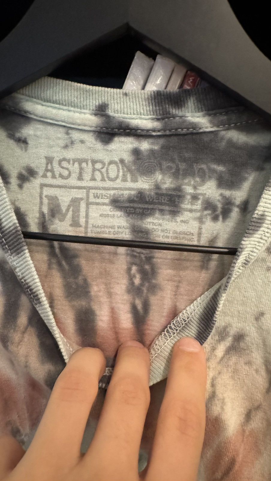 Travis Scott Festival Run Tie Dye Astroworld Tee Size US M / EU 48-50 / 2 - 3 Thumbnail