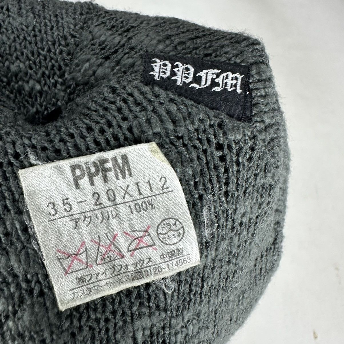 PPFM PPFM DISTRESS BEANIE HAT Size ONE SIZE - 8 Thumbnail