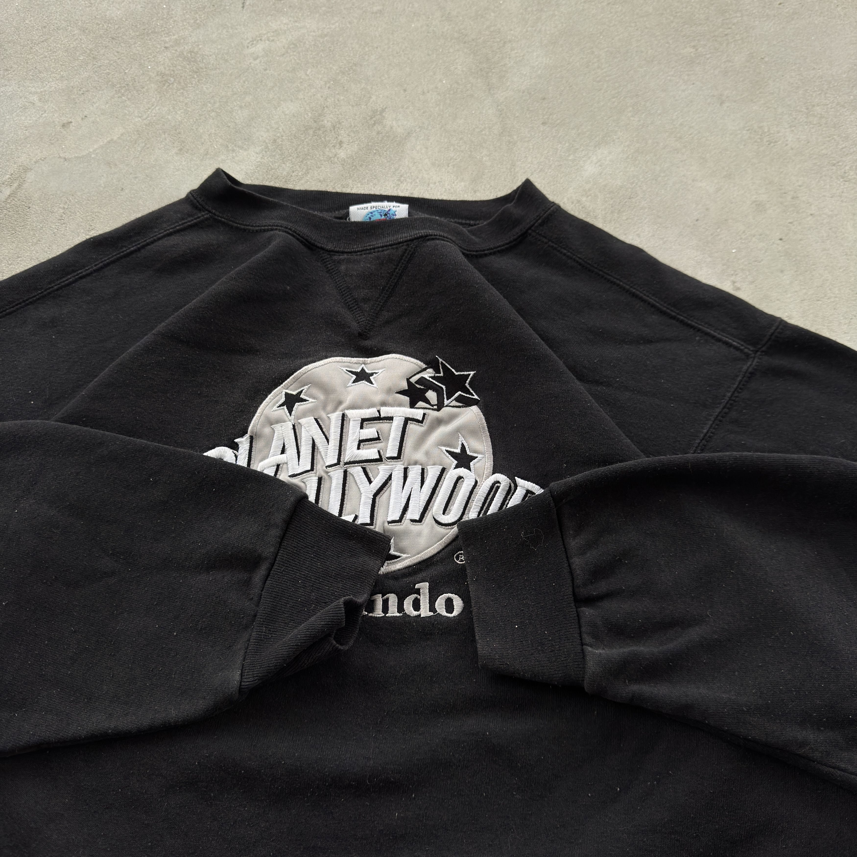 Planet Hollywood Vintage 90s Planet Hollywood Orlando Crewneck Sweatshirt Size US L / EU 52-54 / 3 - 4 Thumbnail