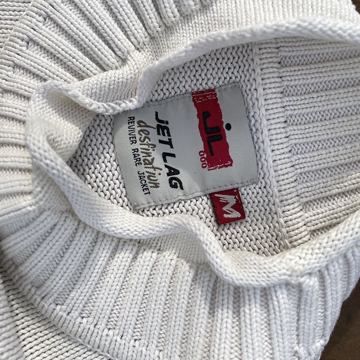 Japanese Brand × Vintage Vintage Japanese Brand Knit Sweater 90s Y2K USA Jet Lag Hype Size US M / EU 48-50 / 2 - 7 Thumbnail
