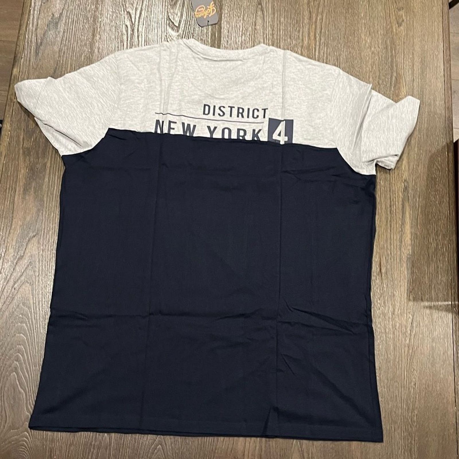 Vintage NWT Johnny Bigg NY District Spliced Tee Navy Size 4X Size US XXL / EU 58 / 5 - 7 Thumbnail