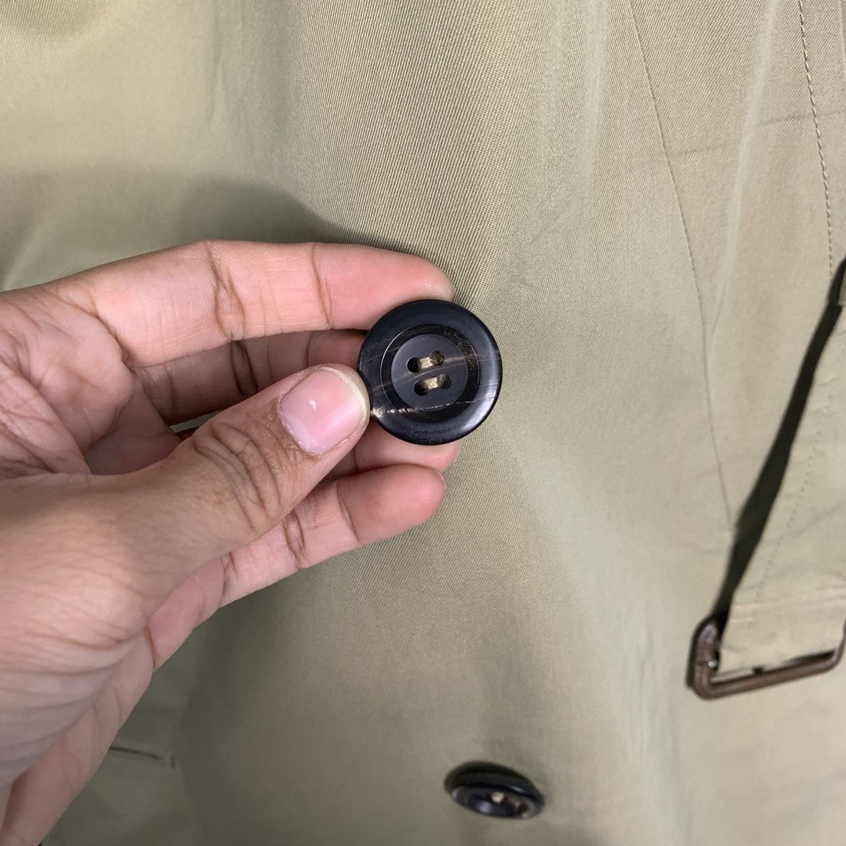 Japanese Brand Drawer Double Breasted Trench Coat Size XS / US 0-2 / IT 36-38 - 14 Thumbnail