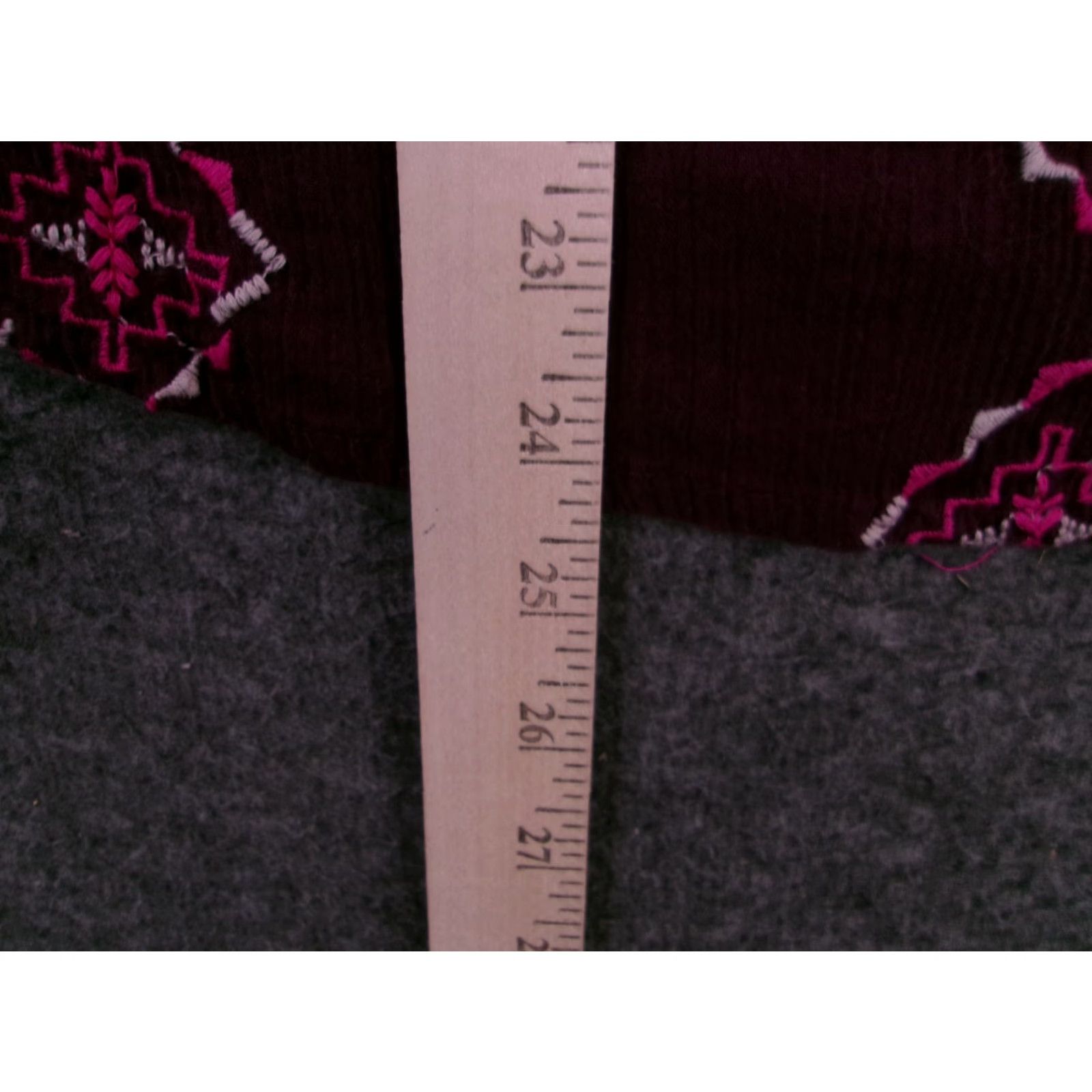 Mossimo Mossimo Tank Top Womens XS Racerback Embroidered Scoop Neck Purple Boho Summer Size XS / US 0-2 / IT 36-38 - 5 Thumbnail