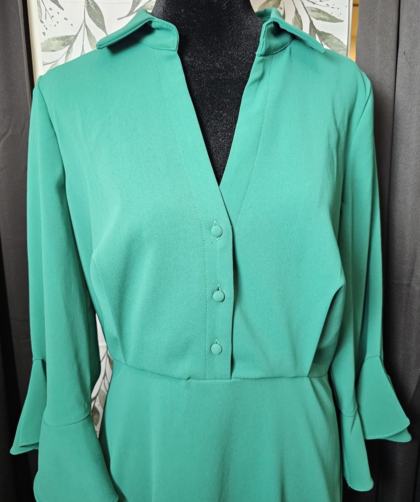 Other Badgley Mischka Dress Green Womens Size 8 Size M / US 6-8 / IT 42-44 - 1 Thumbnail
