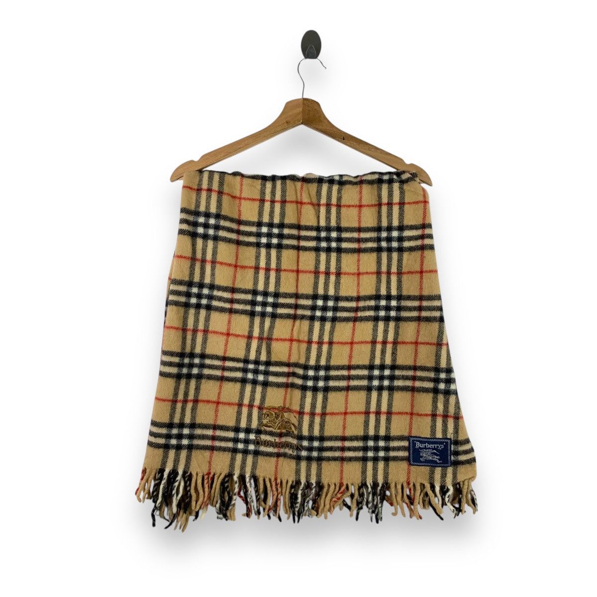 Burberry Vintage BURBERRY LONDON Nova Checks Muffler Scarf Shawl Size ONE SIZE - 1 Thumbnail