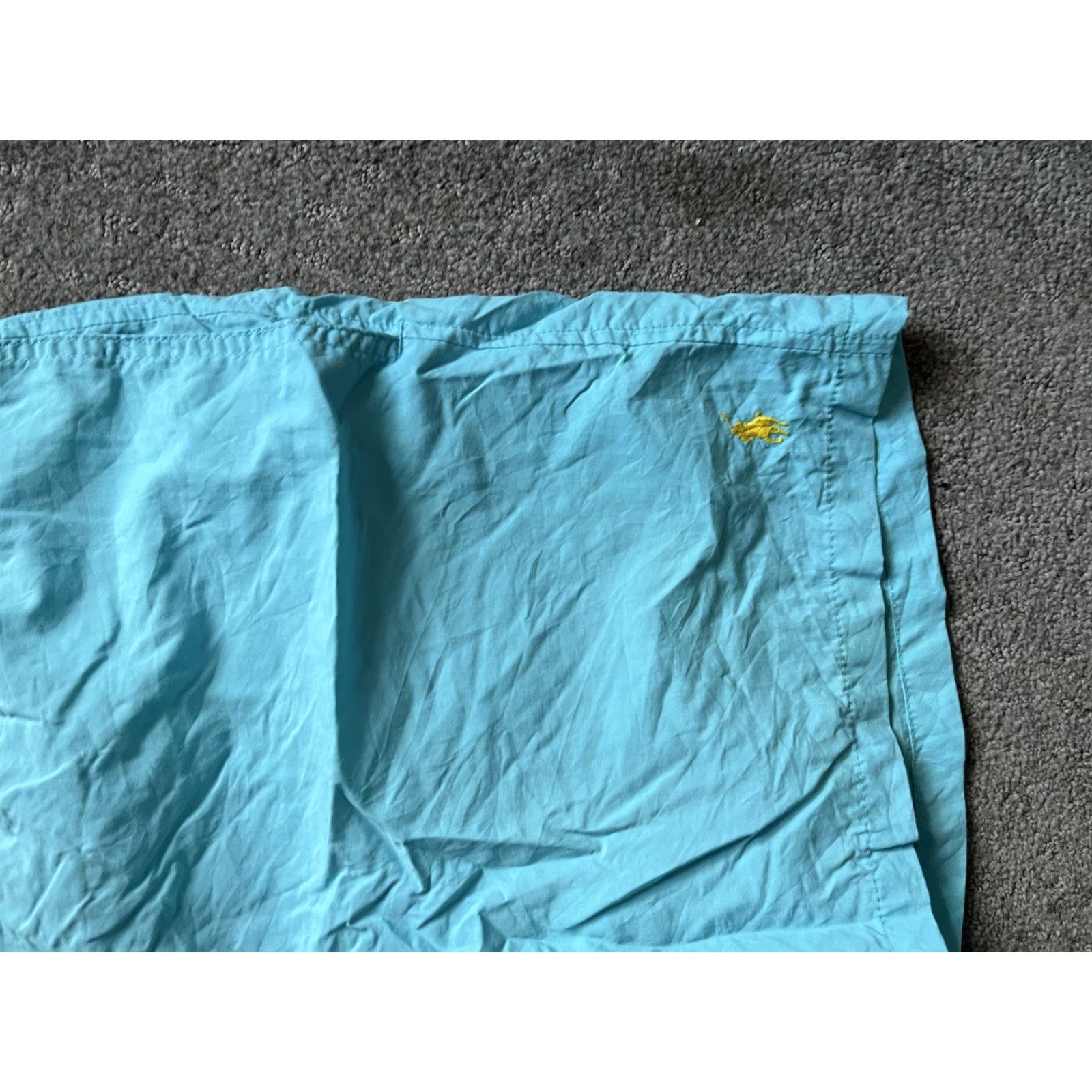 Polo Ralph Lauren VINTAGE Polo Ralph Lauren Men's Large Beach Light Blue Lined Swim Trunks Shorts Size US L / EU 52-54 / 3 - 3 Thumbnail