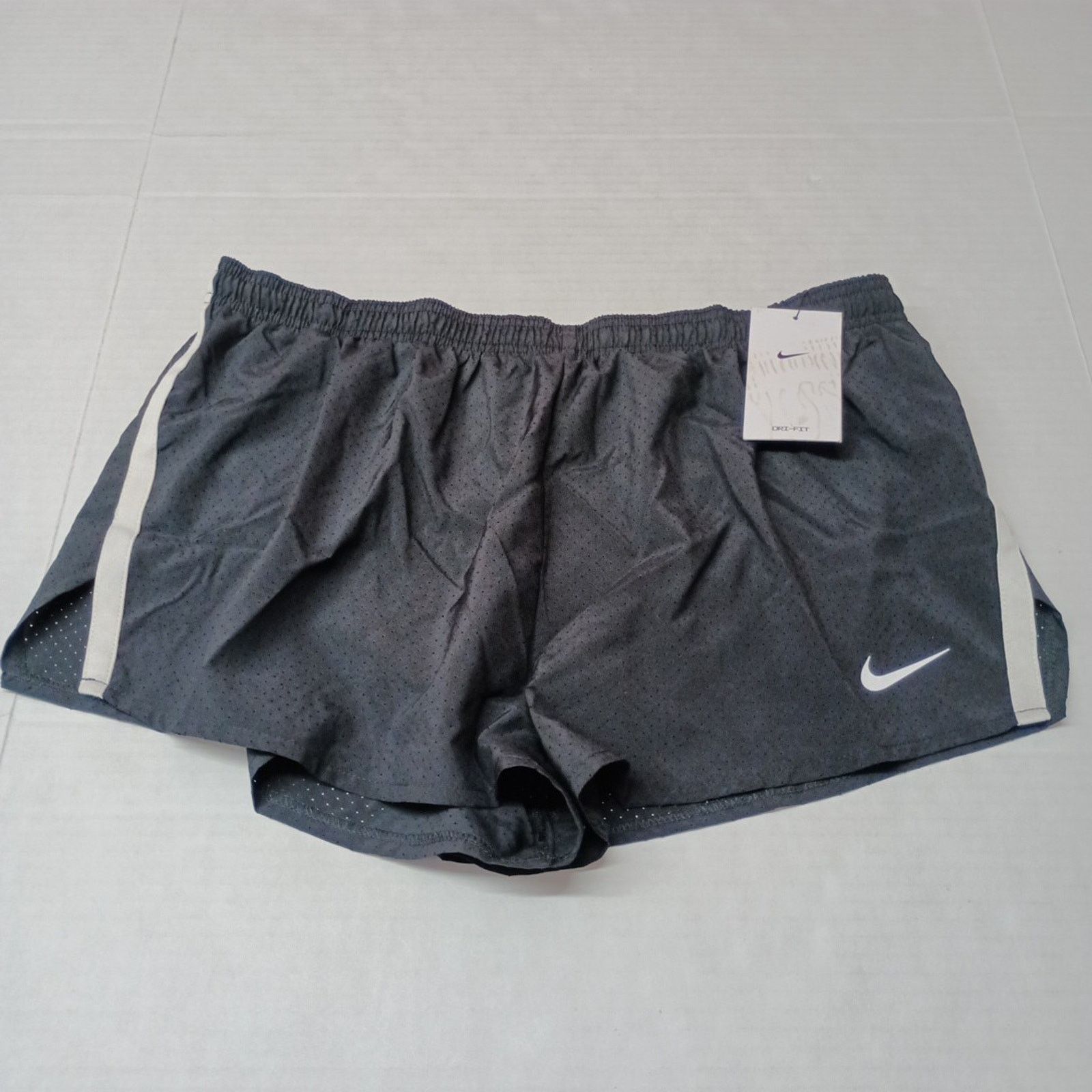 Nike Nike Dri-FIT Men's 2'' Brief-Lined Running Shorts 2XL Black Size US 34 / EU 50 - 1 Thumbnail