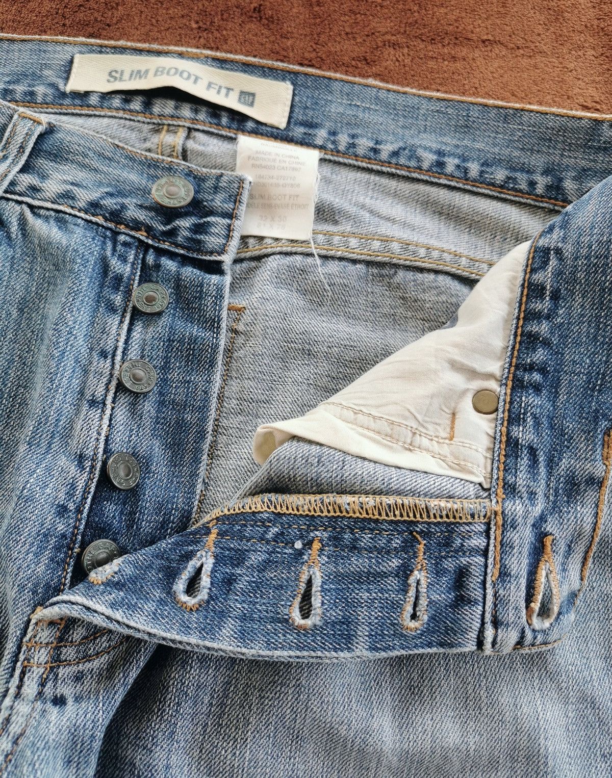 Vintage Bootcut Vintage Gap Denim Jeans Size US 32 / EU 48 - 4 Thumbnail