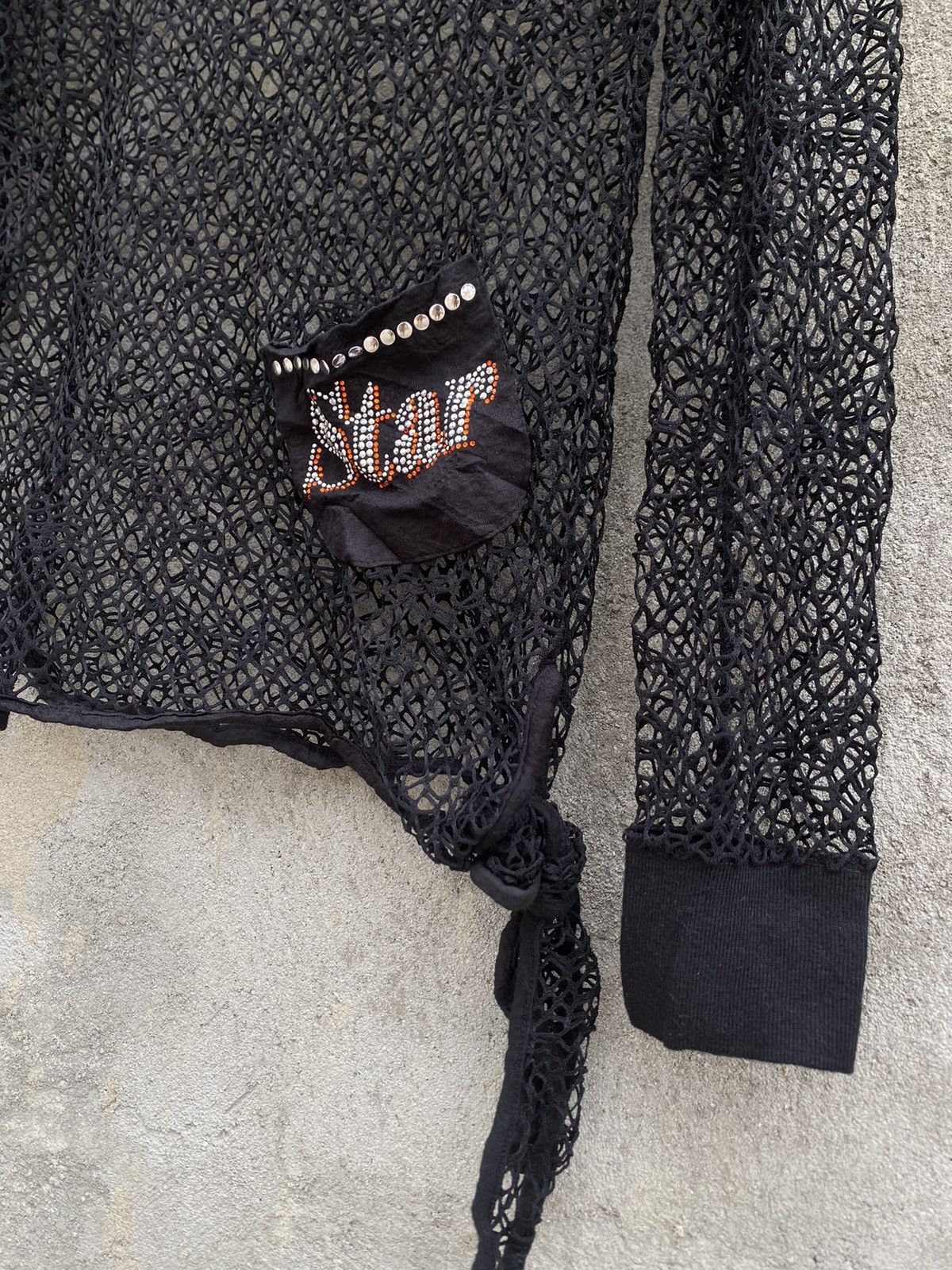 Hysteric Glamour Vintage Japanes mesh top ifsixwasnine lgb style Size M / US 6-8 / IT 42-44 - 3 Thumbnail