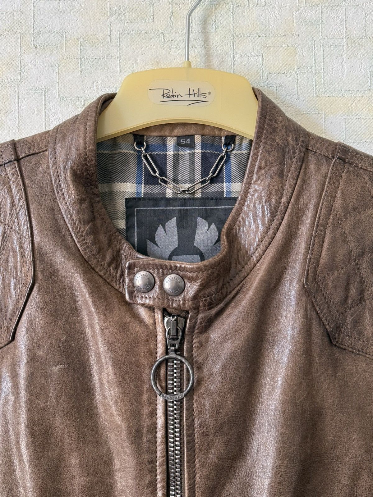 Belstaff Belstaff Moto Leather Brown Jacket Size US L / EU 52-54 / 3 - 4 Thumbnail