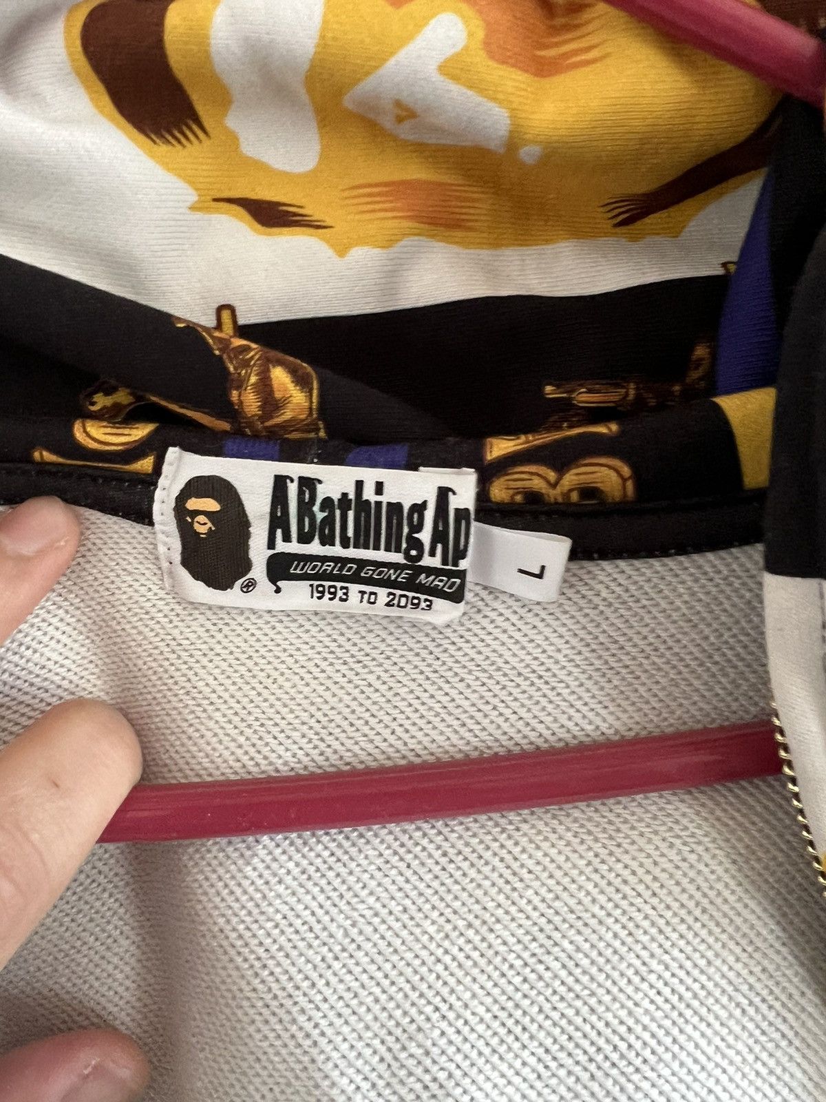 Bape Double Ape Head Relaxed Full Zip Hoodie Size US L / EU 52-54 / 3 - 5 Thumbnail