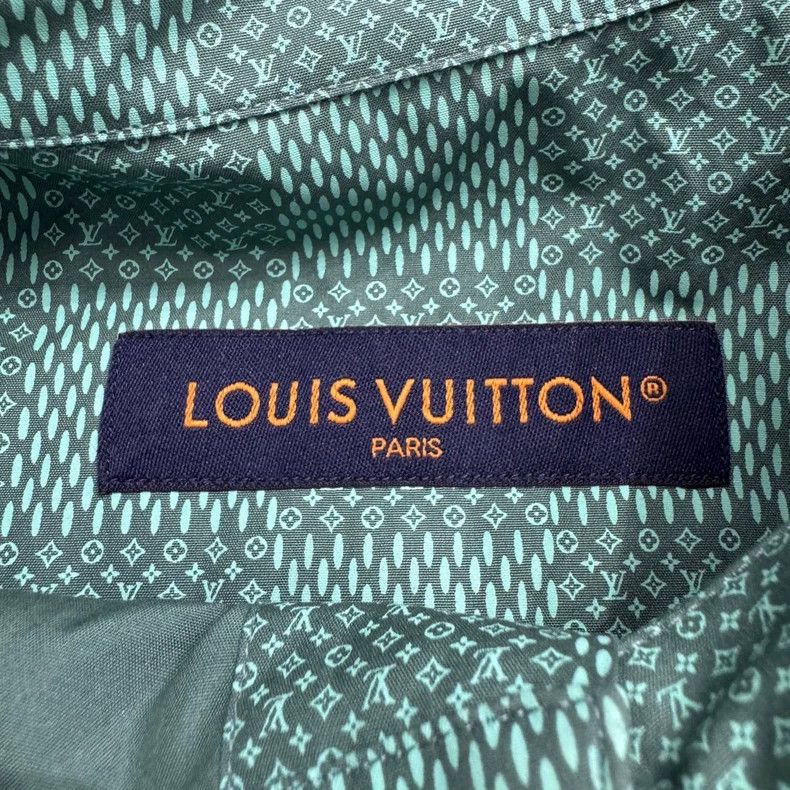 Louis Vuitton Louis Vuitton Checker Short Sleeve Shirt Size US L / EU 52-54 / 3 - 2 Thumbnail
