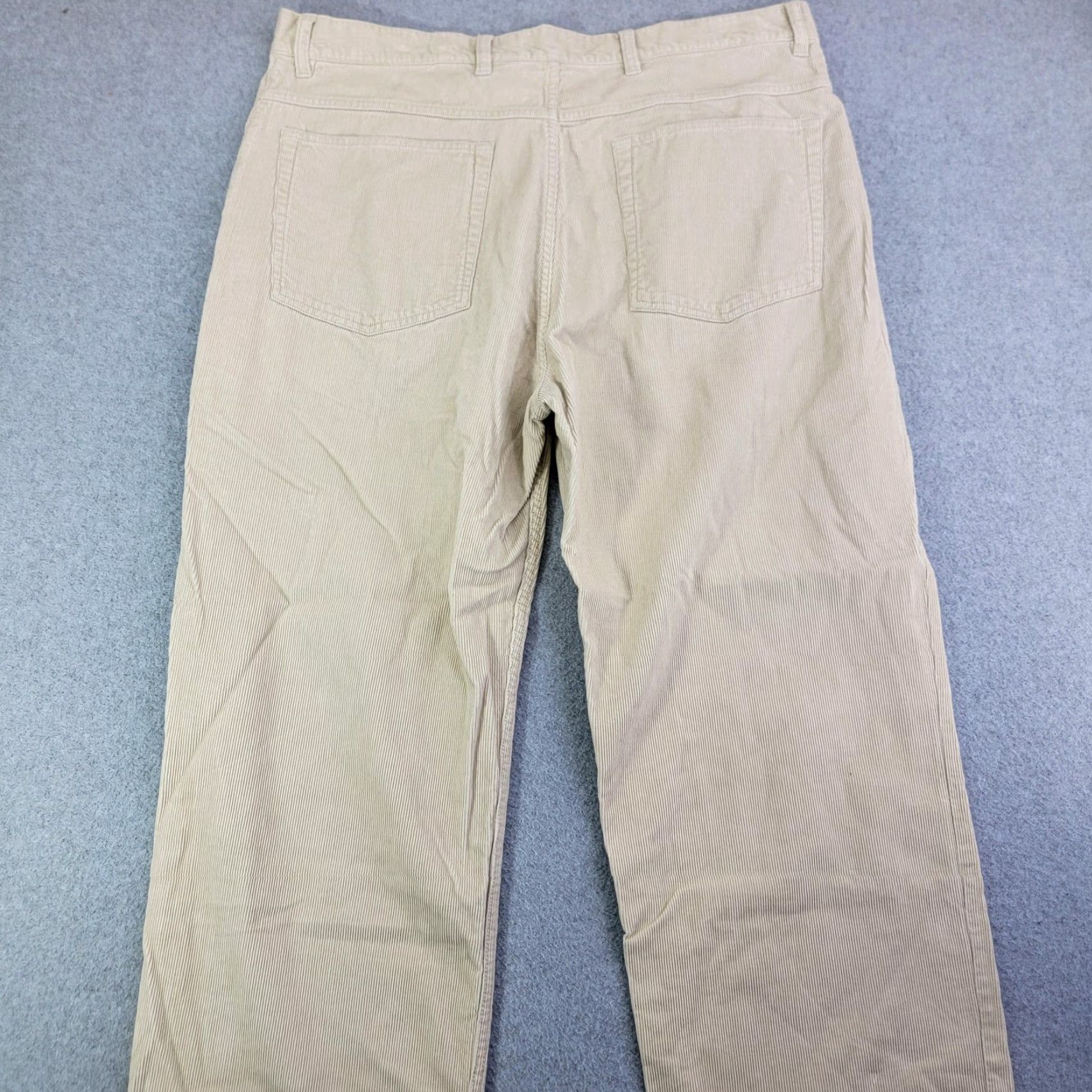 Timberland Timberland Pants Mens 38x30 Beige Corduroy Straight Leg 5-Pocket Casual Khakis Workwear Winter Mens Size US 38 / EU 54 - 5 Thumbnail