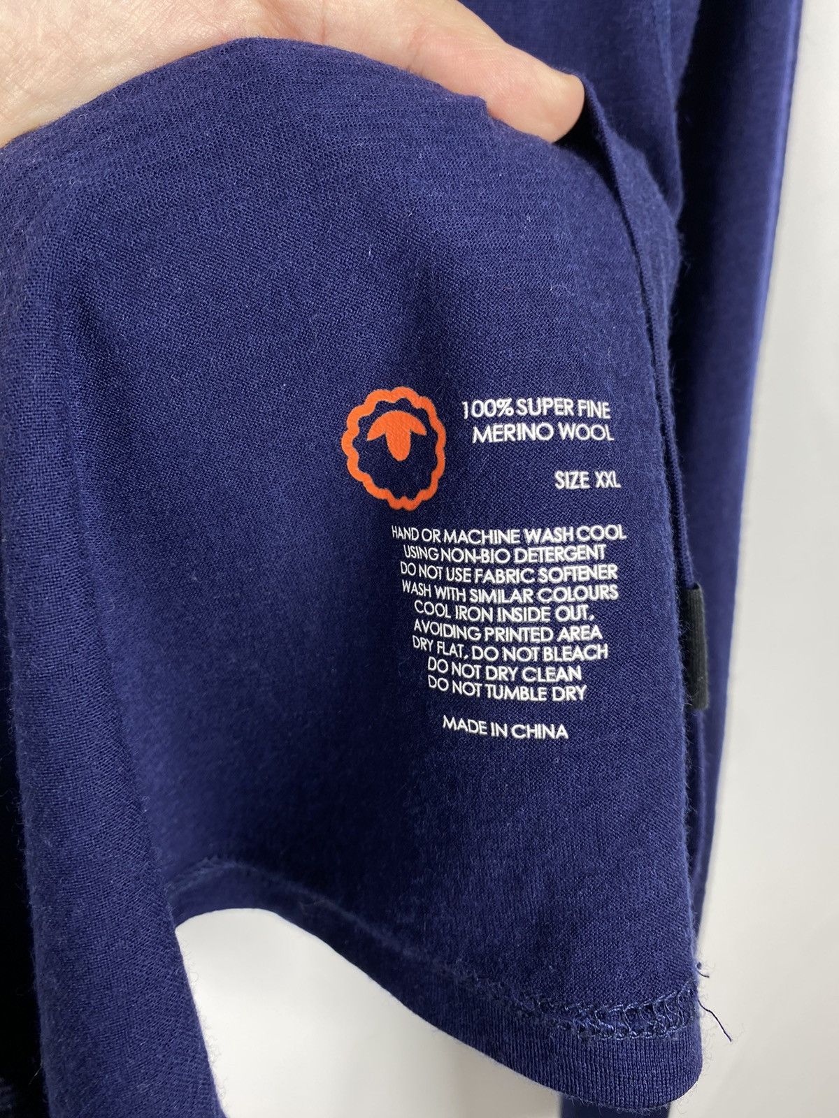 Designer Isobaa Superfine Merino Wool 1/2 Zip Pullover size XXL Size US XXL / EU 58 / 5 - 9 Thumbnail