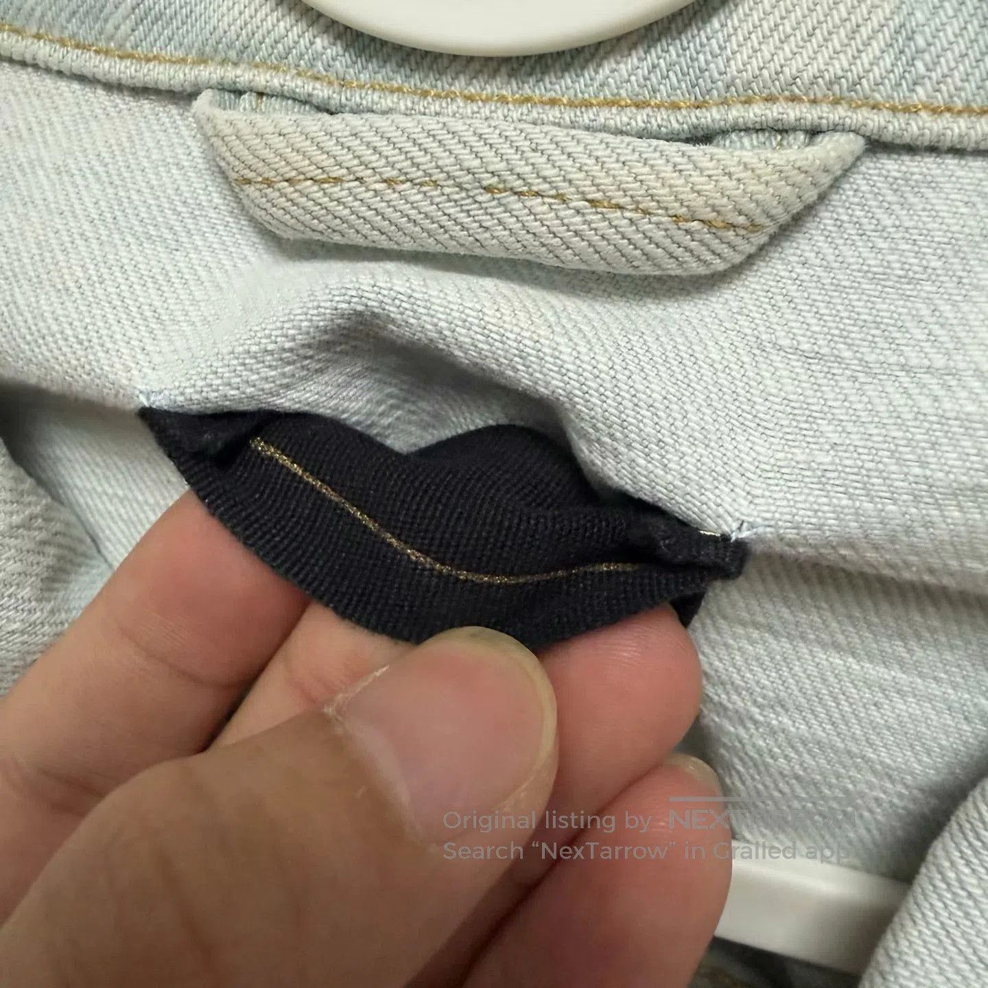 Fear of God fear of god denim jacket with gold accents. Size US L / EU 52-54 / 3 - 6 Thumbnail