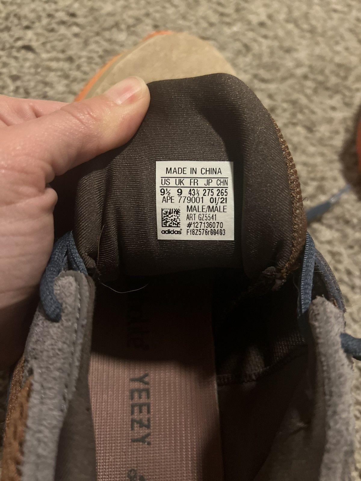 Adidas Adidas Yeezy 500 Size US 9.5 / EU 42-43 - 6 Thumbnail