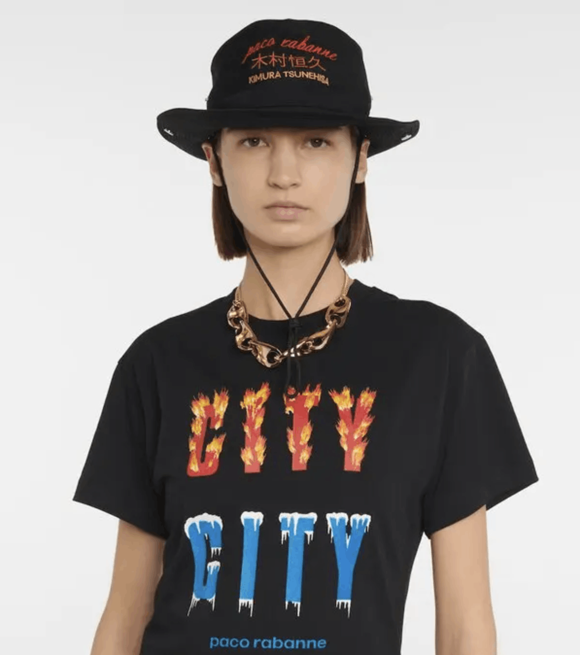 Paco Rabanne Paco Rabanne x Tsunehisa Kimura embroidered hat Size ONE SIZE - 8 Thumbnail