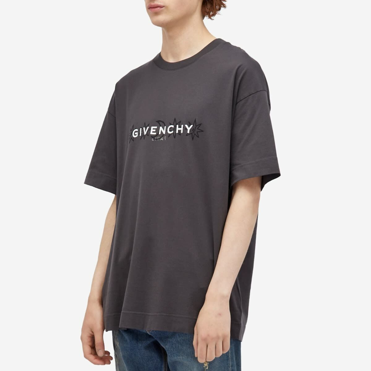 Givenchy Black Tarot Print Reverse Logo T-Shirt Size US XL / EU 56 / 4 - 3 Thumbnail