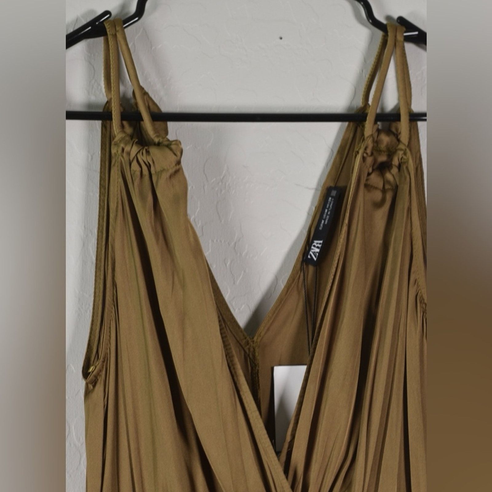Zara Zara NWT Pleated Romper Size 30" / US 8 / IT 44 - 3 Thumbnail