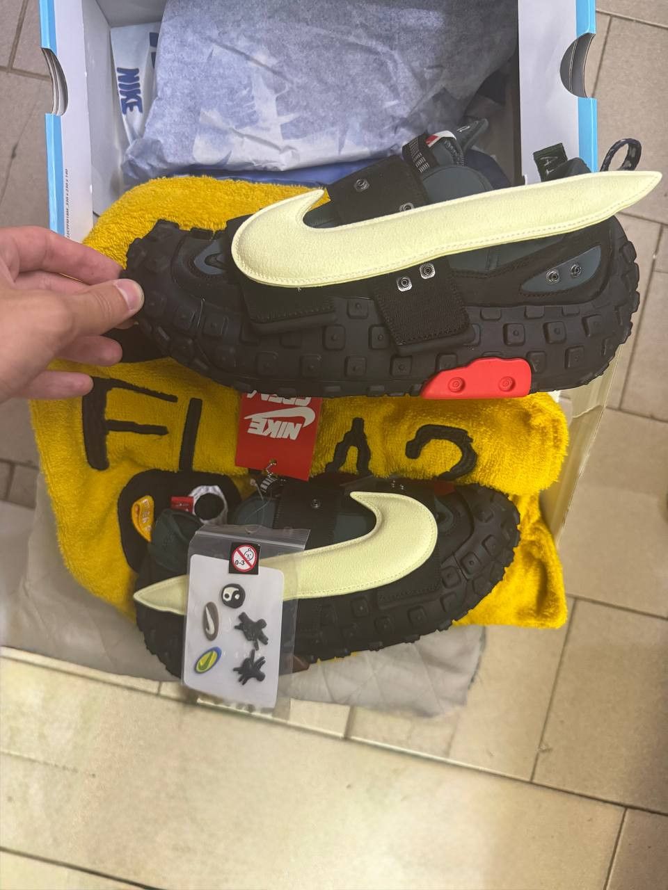 Cactus Plant Flea Market × Nike Nike Air Flea 2 x Cactus Plant Flea Market Low Faded Spruce Size US 5 / EU 37 - 1 Thumbnail