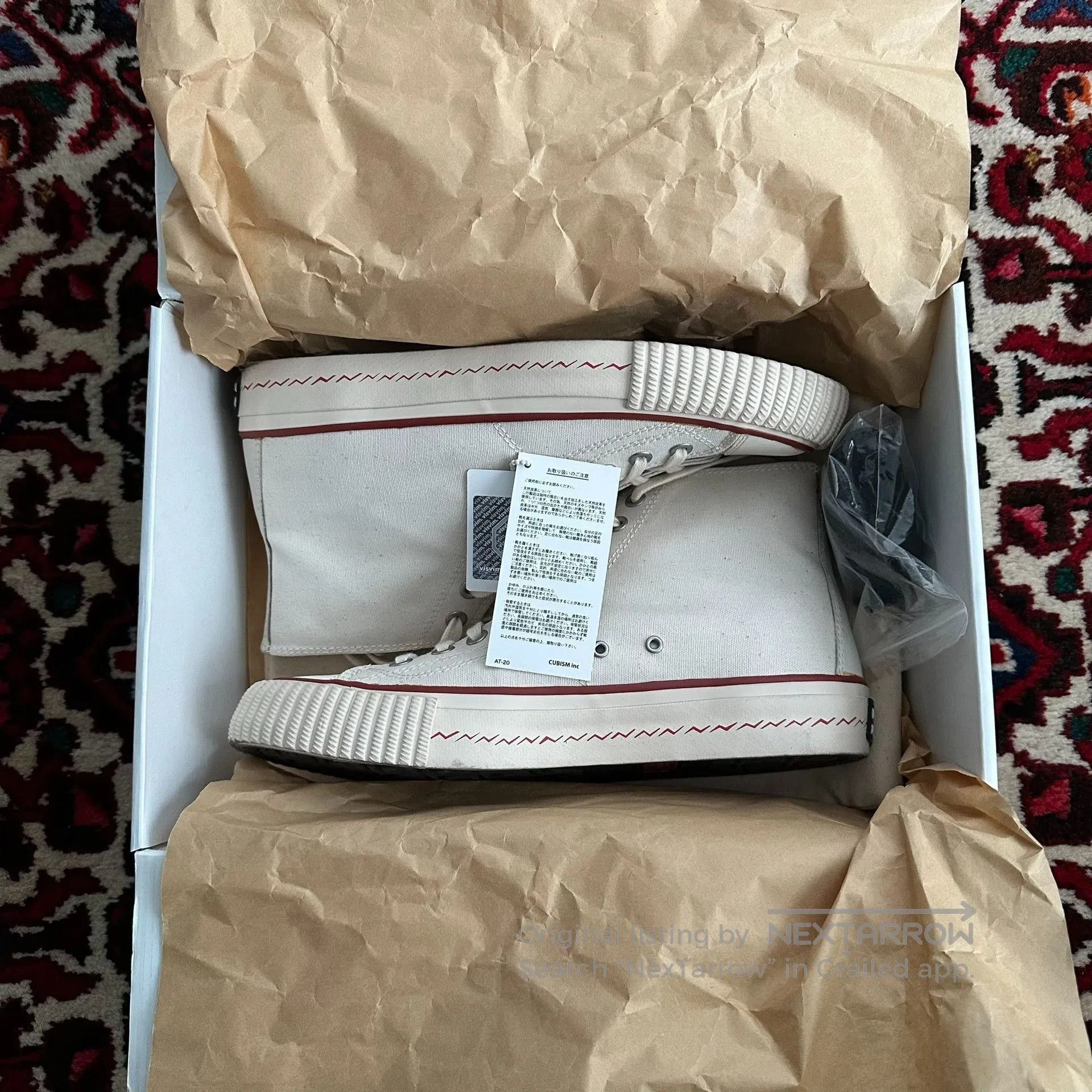 Visvim visvim skagway hi canvas sneakers size 8. Size US 8 / EU 41 - 9 Thumbnail