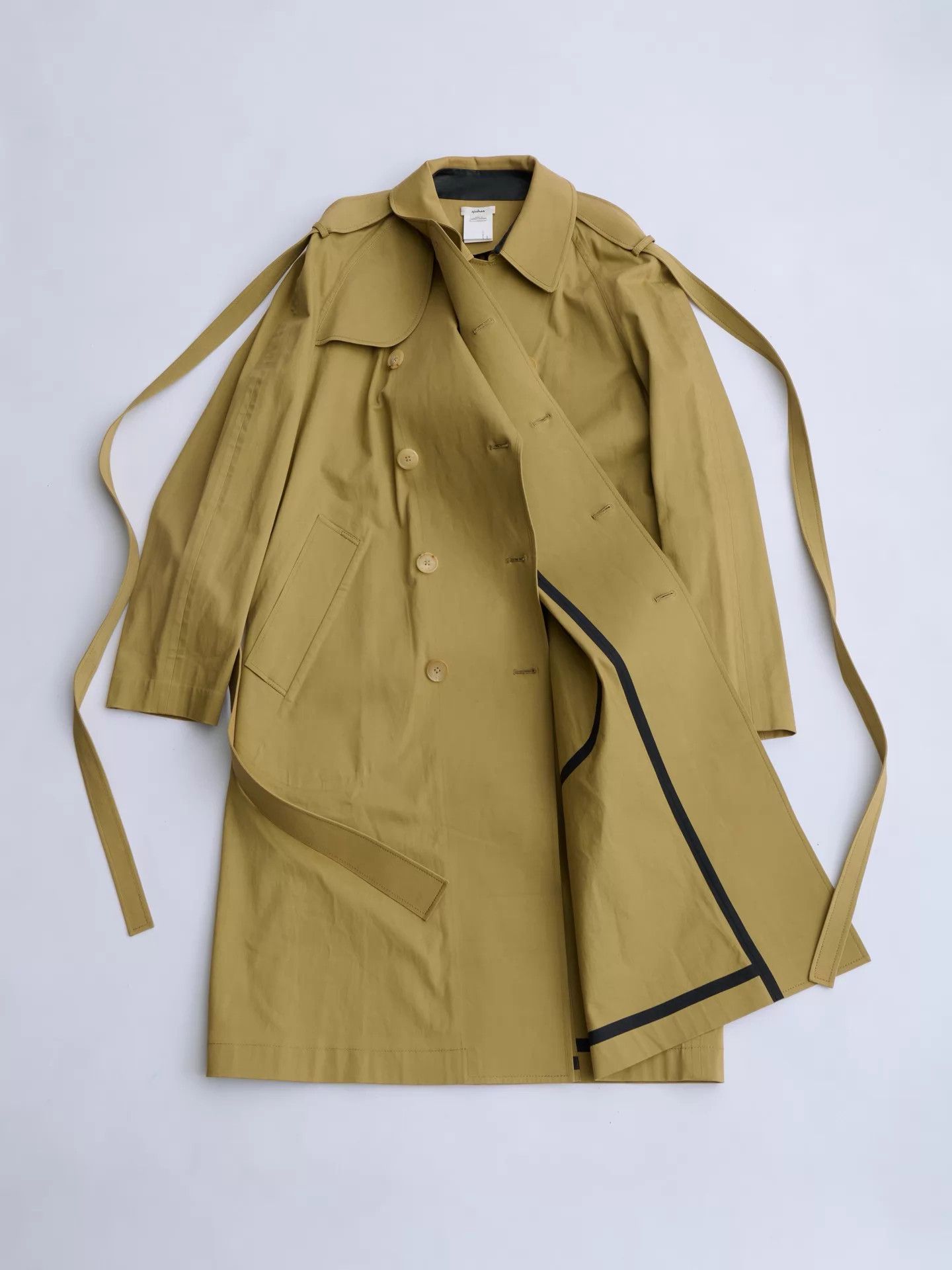 Other QIUHAO 2018AW Deconstructed DB Trench Men’s Coat Size US L / EU 52-54 / 3 - 8 Thumbnail