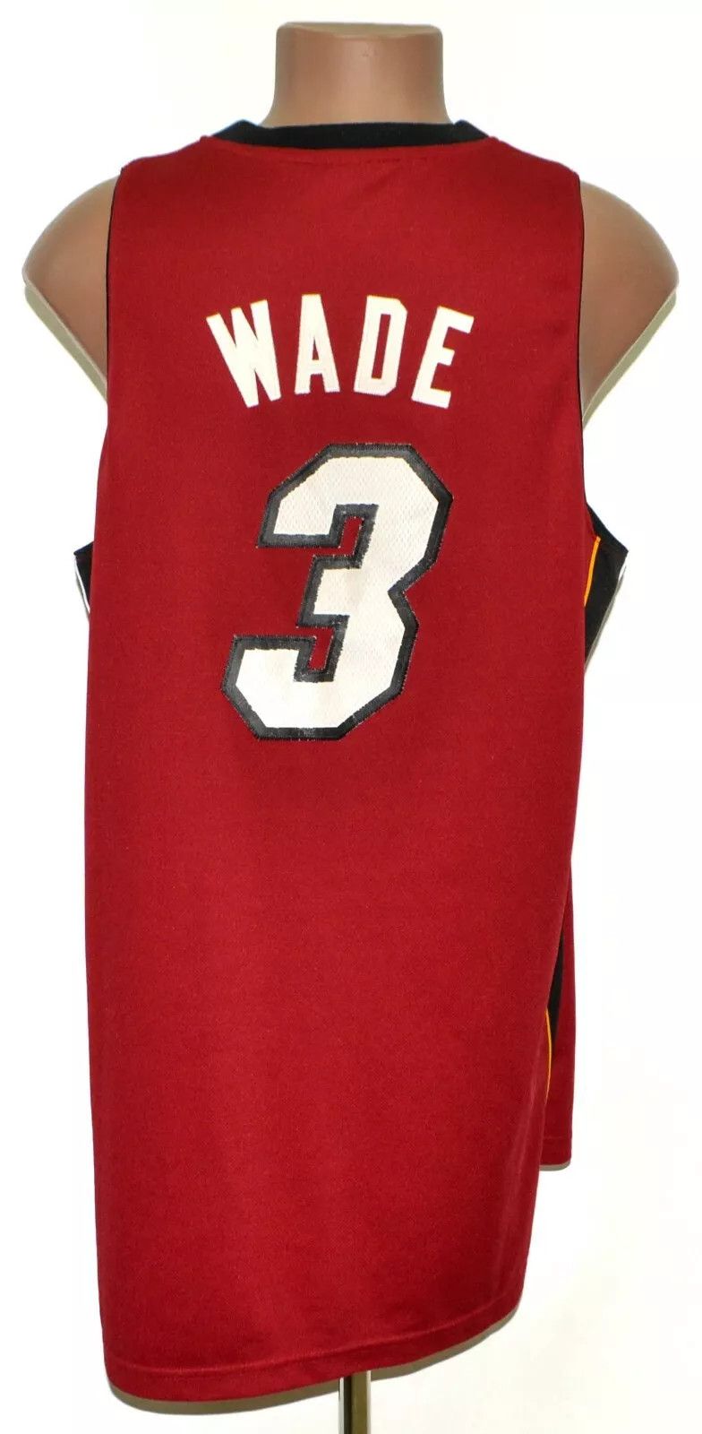 Adidas NBA MIAMI HEAT BASKETBALL SHIRT ADIDAS #3 WADE SIZE L Size US L / EU 52-54 / 3 - 1 Thumbnail