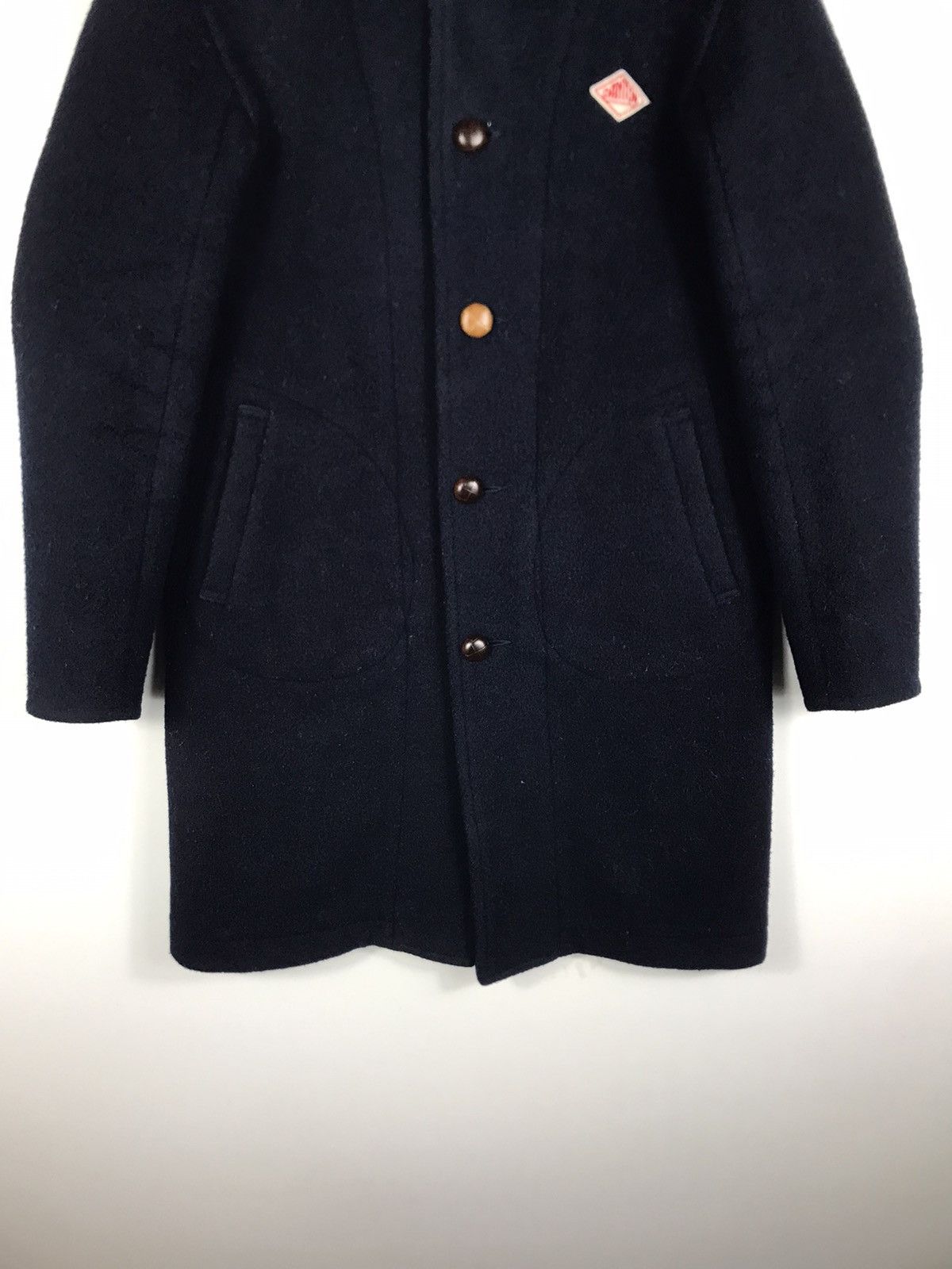 Danton 🔥Danton Wool Hooded Button Long Jacket Size XS / US 0-2 / IT 36-38 - 5 Thumbnail