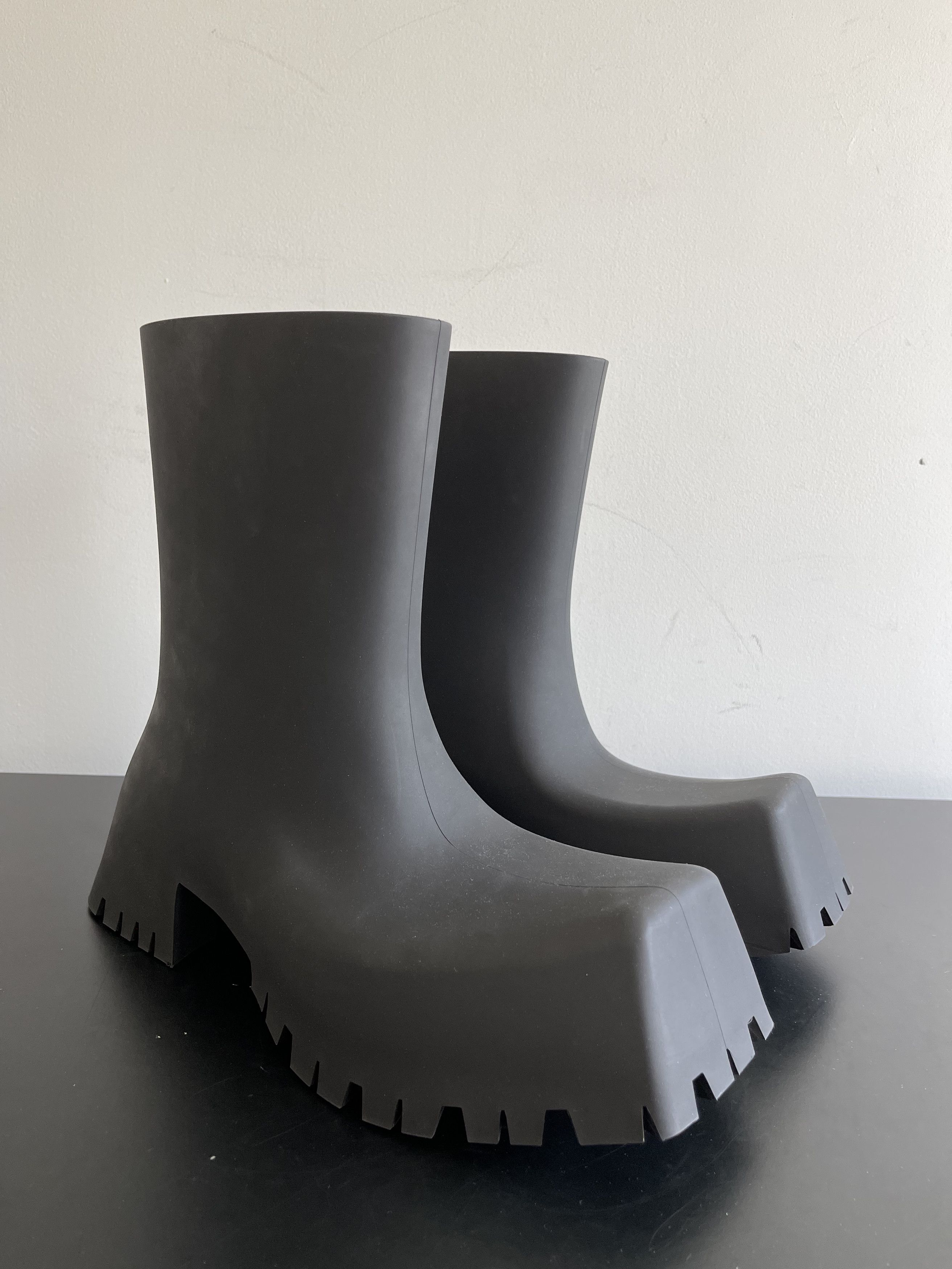 Balenciaga New Trooper Boots (43) Fits 43-44 US 10-11 | Grailed