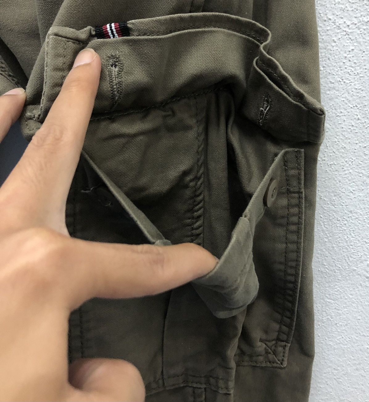 Japanese Brand Jungle Storm Olive Green Cargo Pants – Size L Size US 32 / EU 48 - 12 Thumbnail