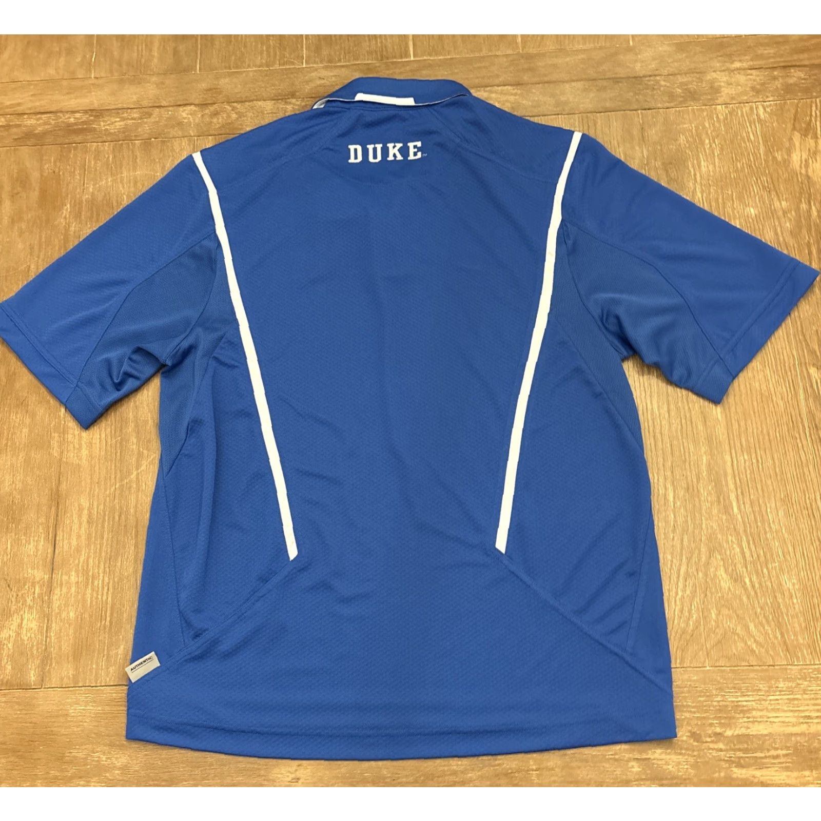 Nike VINTAGE Nike Team Golf Polo Duke University Mens Short Sleeve Small Blue Nike Dri-Fit Golf Shirt 90s Mens/Unisex Size US S / EU 44-46 / 1 - 6 Thumbnail