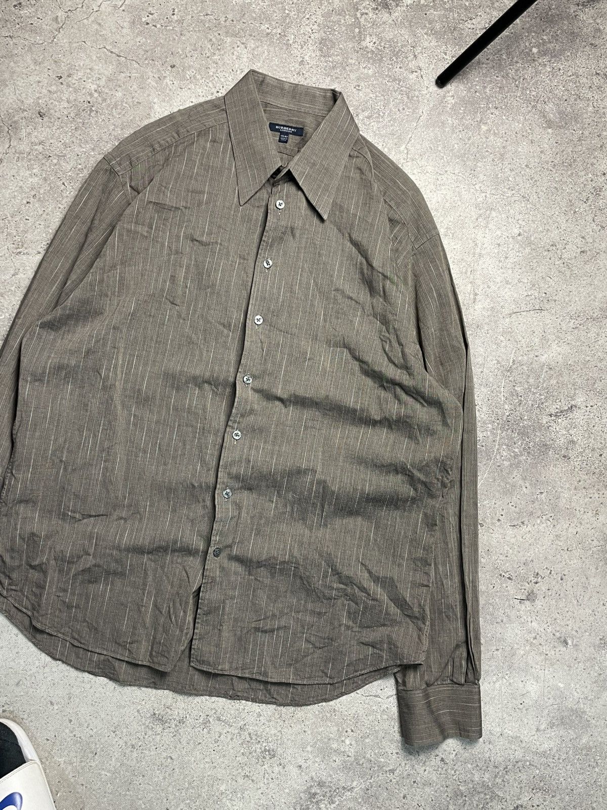 Burberry Burberry London Stripes Long Sleeve Shirt Size US L / EU 52-54 / 3 - 2 Thumbnail