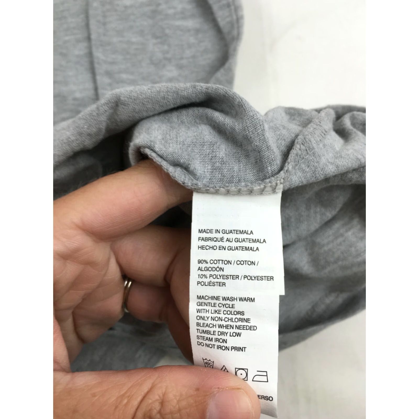 Izod IZOD Shirt Mens Size L Gray Short Sleeve Round Neck Size US L / EU 52-54 / 3 - 3 Thumbnail