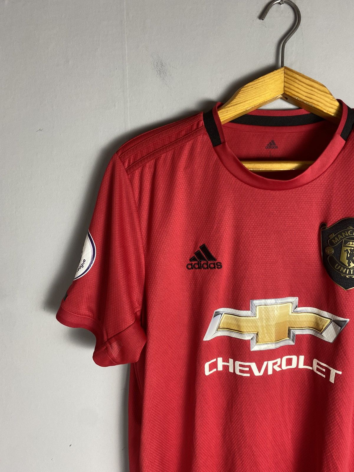 Adidas Vintage Adidas Manchester United football jersey Size US L / EU 52-54 / 3 - 2 Thumbnail