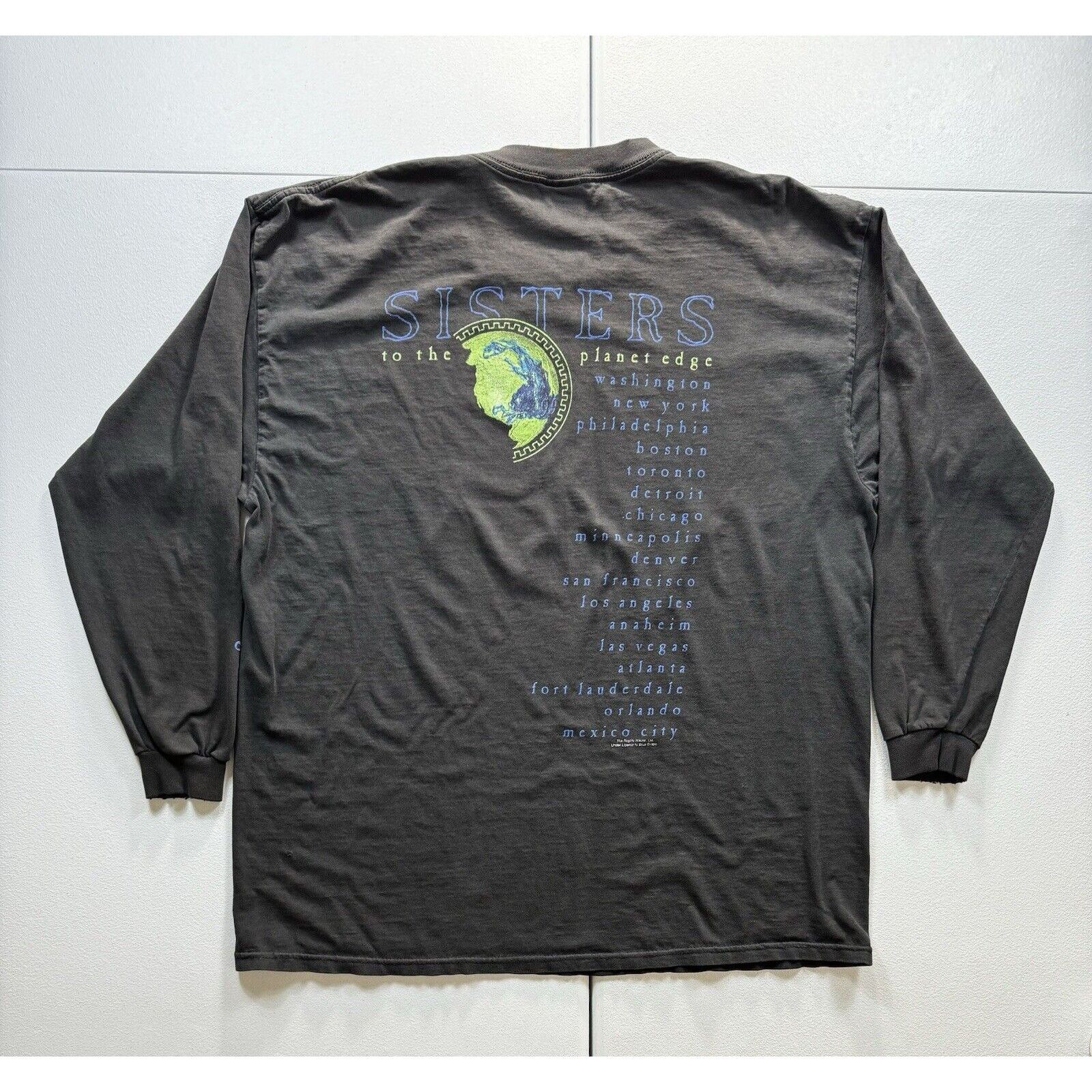 Delta Vintage The Sisters of Mercy T-Shirt Men’s XL Black Goth USA Size US XL / EU 56 / 4 - 4 Thumbnail
