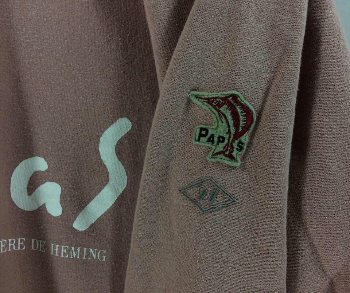Designer × Mademoiselle Non Non Vtg Papas Crowneck Streetwear Sweatshirt Size US M / EU 48-50 / 2 - 3 Thumbnail
