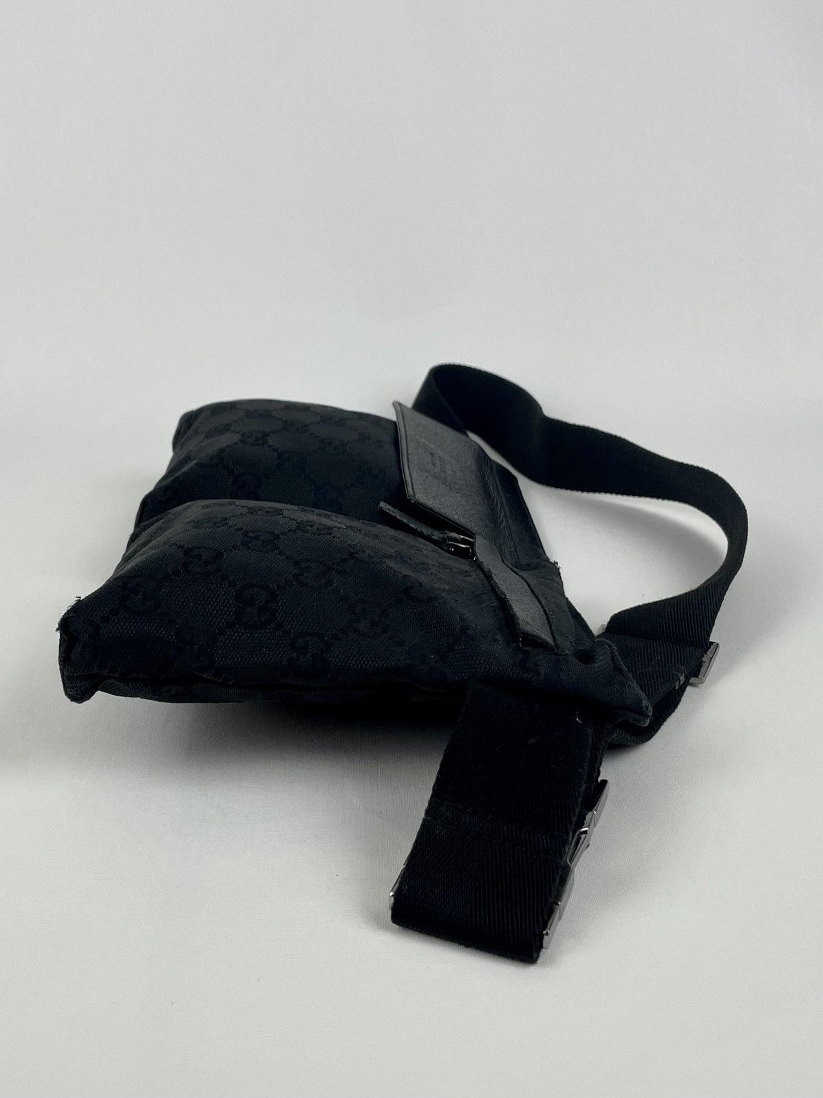 Gucci Gucci beltbag in Black canvas Size ONE SIZE - 4 Thumbnail