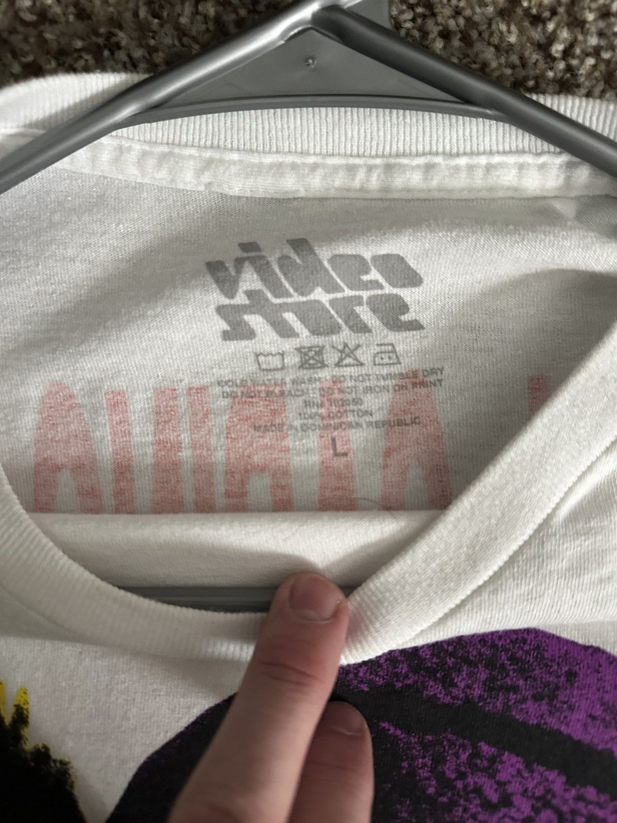 Brockhampton × Video Store Apparel Kevin Abstract blanket album shirt size L Size US L / EU 52-54 / 3 - 3 Thumbnail