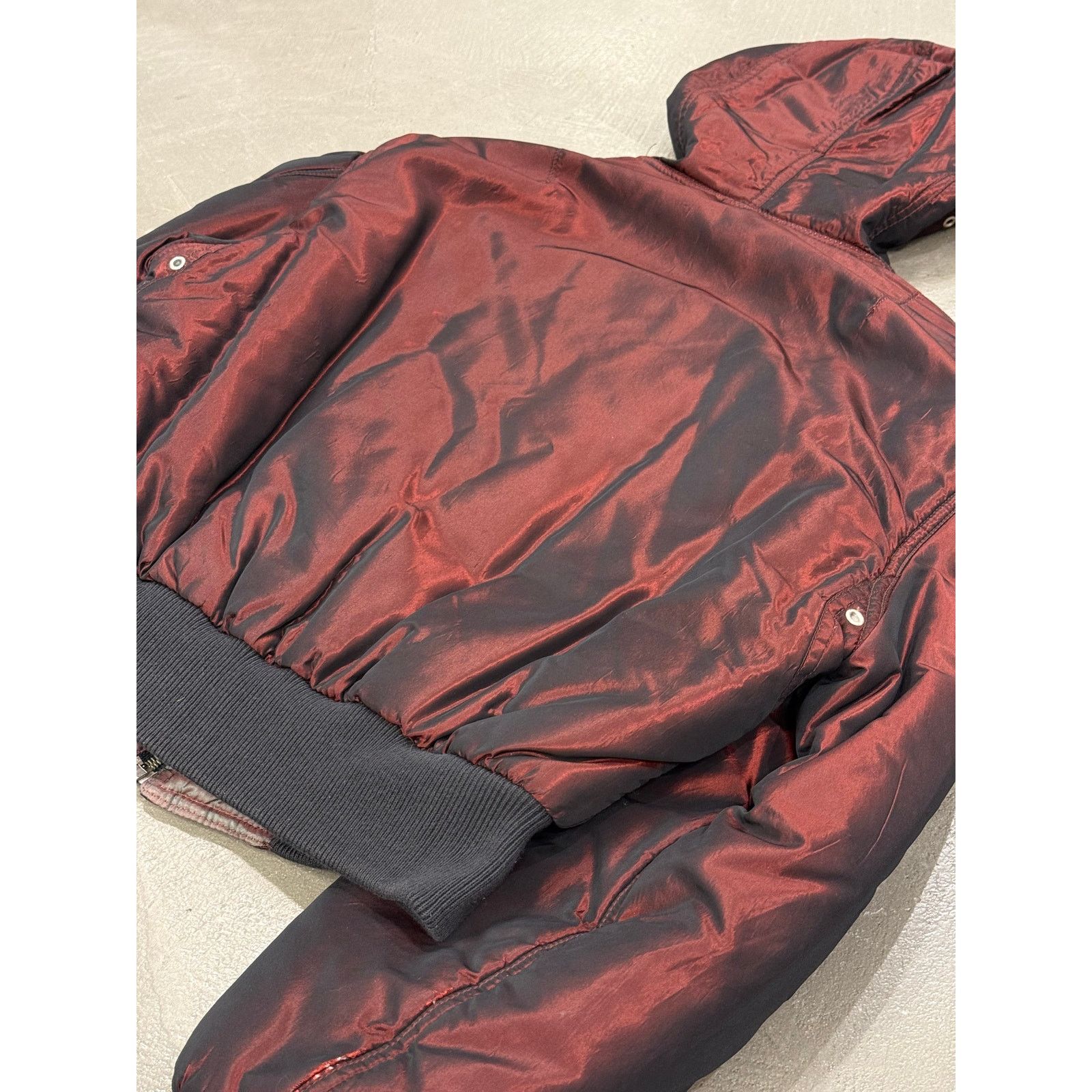 Jean Paul Gaultier 1990s Jean Paul Gaultier iridescent bomber jacket Size L / US 10 / IT 46 - 7 Thumbnail
