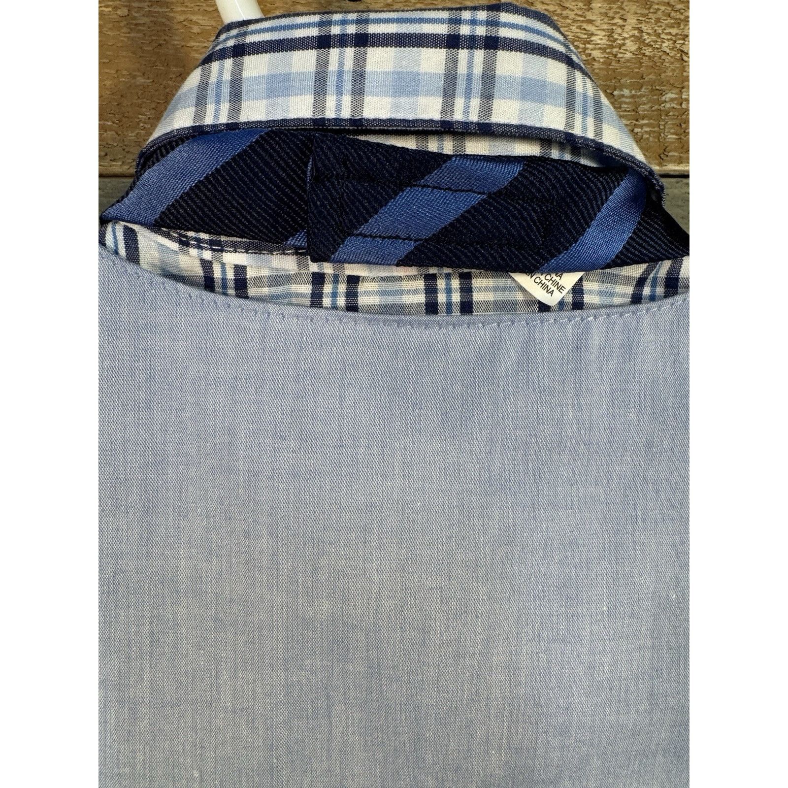 Nautica NAUTICA Boys Long Sleeve 3 Pc Navy Blue Plaid Dress Pant Sui Size US XS / EU 42 / 0 - 5 Thumbnail