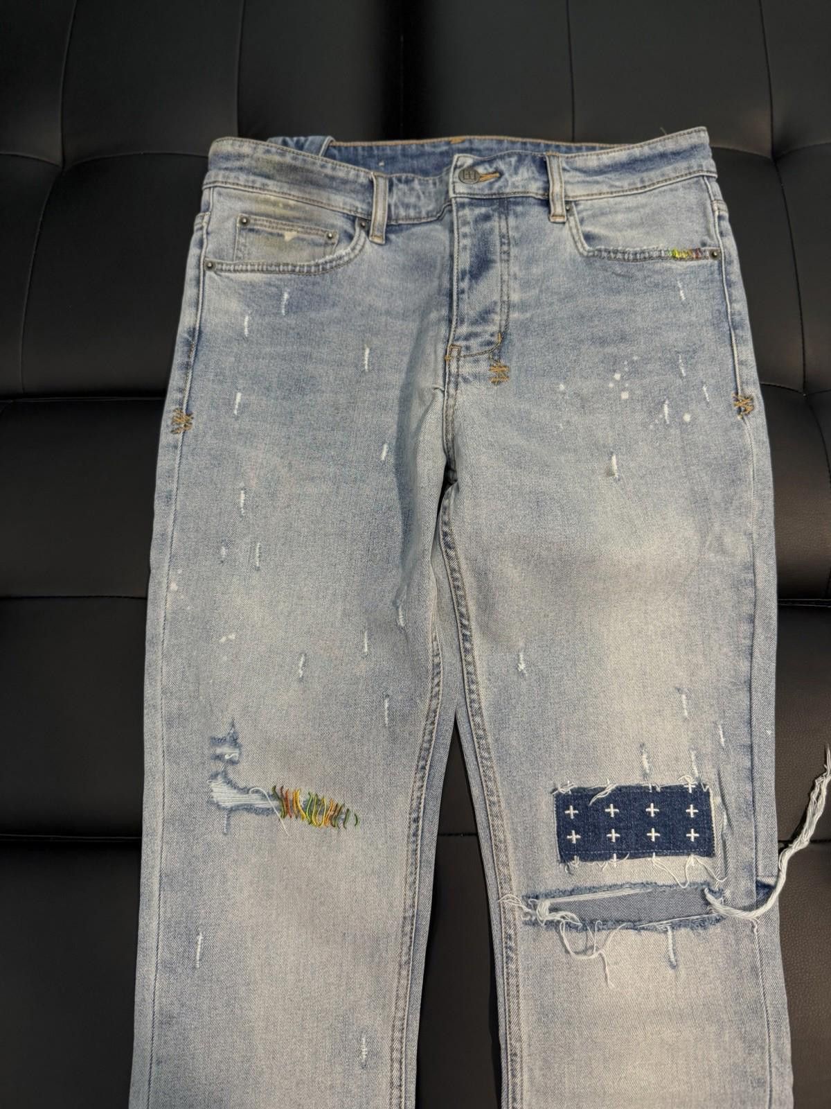 Ksubi Ksubi Men's Jeans Size 32 Light Blue Authentic Pre Owned Size US 32 / EU 48 - 3 Thumbnail