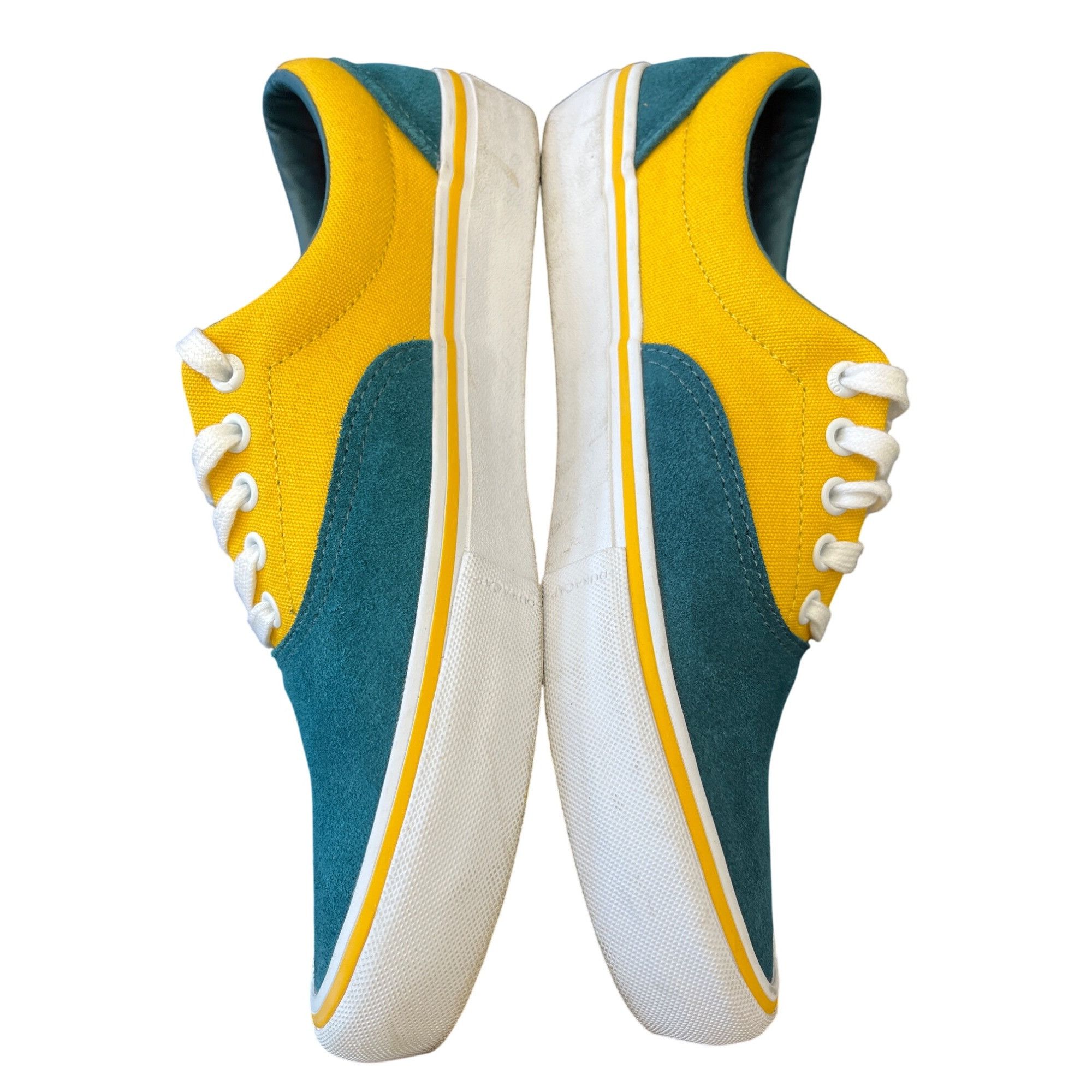 Vans Vans Mens Pro Skateboard Yellow green Shoes Sz 9.5 SKU 8910 Size US 9.5 / EU 42-43 - 2 Thumbnail