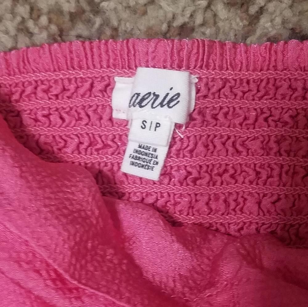 Designer NWOT Aerie Pink Mini Skirt Size Small Size 28" / US 6 / IT 42 - 2 Thumbnail