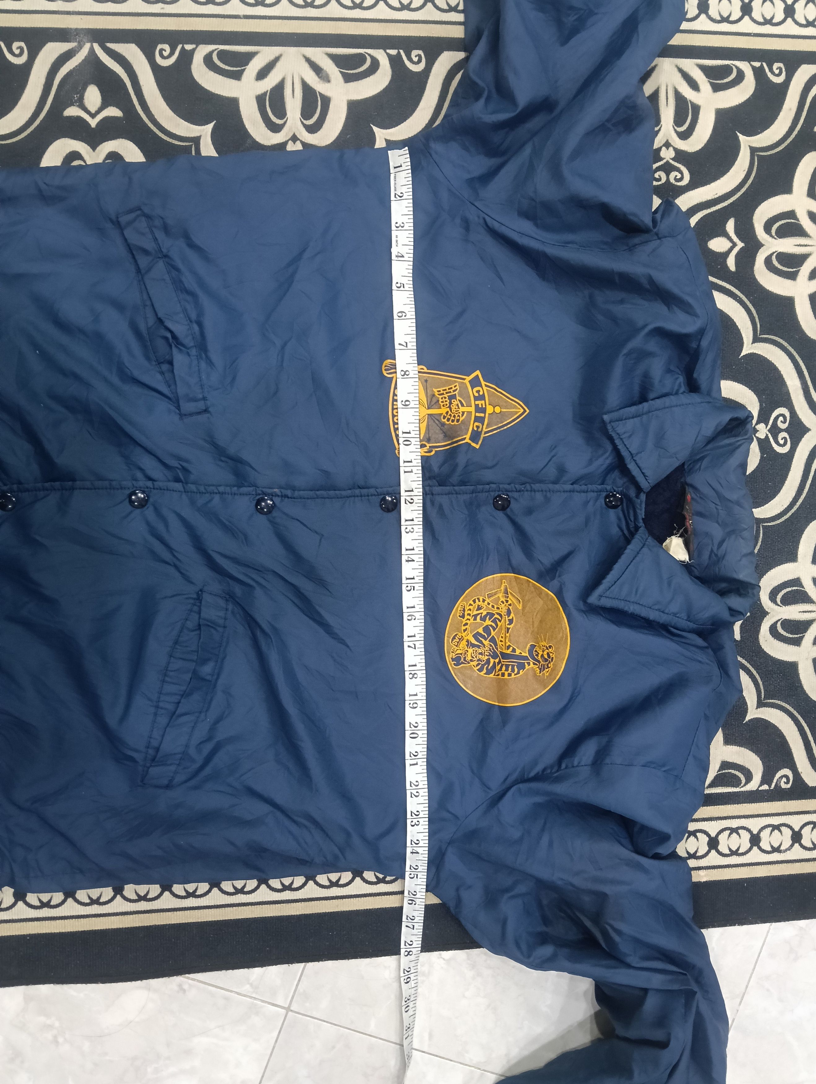 Aeronautica Militare Vintage 70s/80s USN Like Coach Jacket Size US XL / EU 56 / 4 - 11 Thumbnail