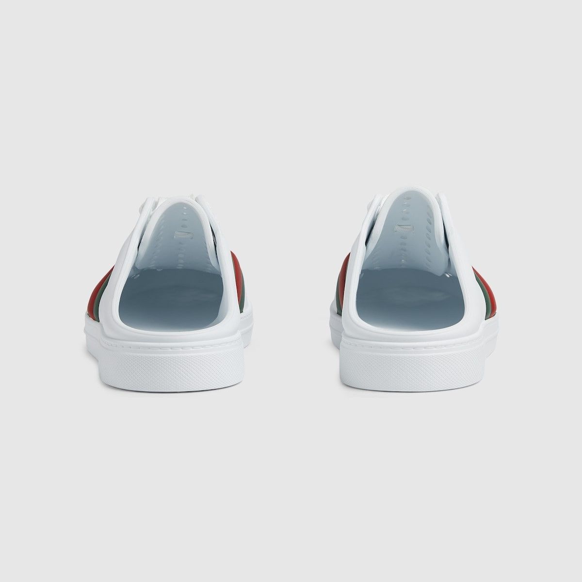 Gucci o1s1wg110125 Ace Mules With Web in Multicolor Size US 6.5 / EU 39-40 - 4 Thumbnail