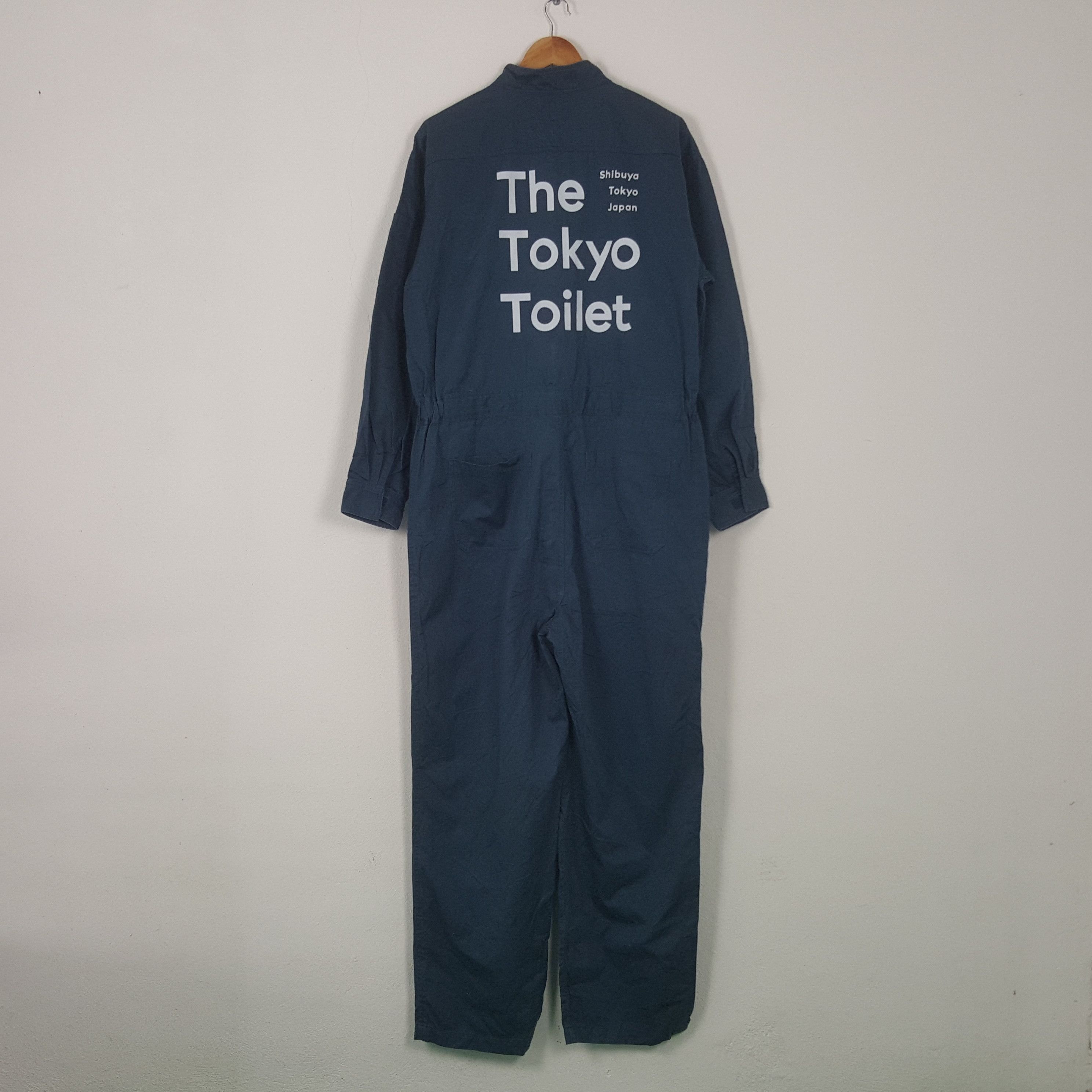 Japanese Brand Vintage The Tokyo Toilet Japanese Brand Coverall Jacket RR14 Size US L / EU 52-54 / 3 - 1 Thumbnail