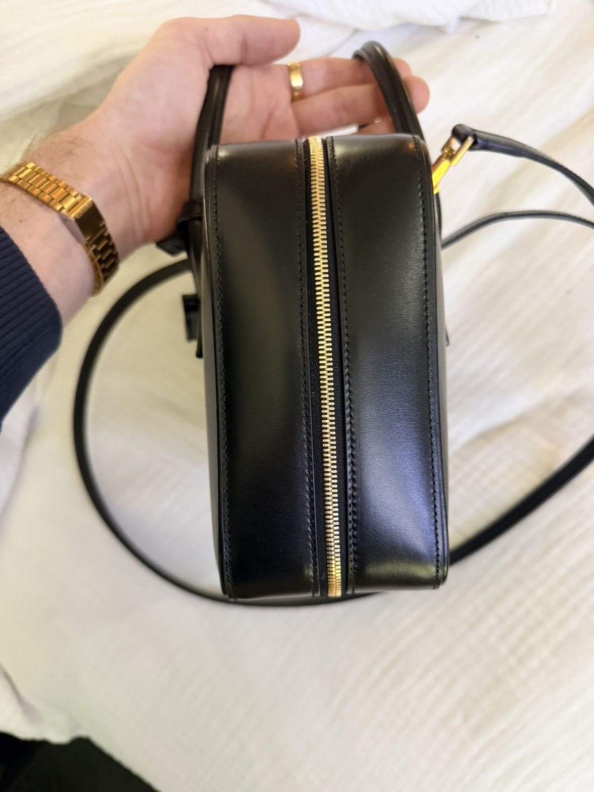 Yves Saint Laurent Saint Laurent Sac de Jour Bauletto Bag Size ONE SIZE - 4 Thumbnail